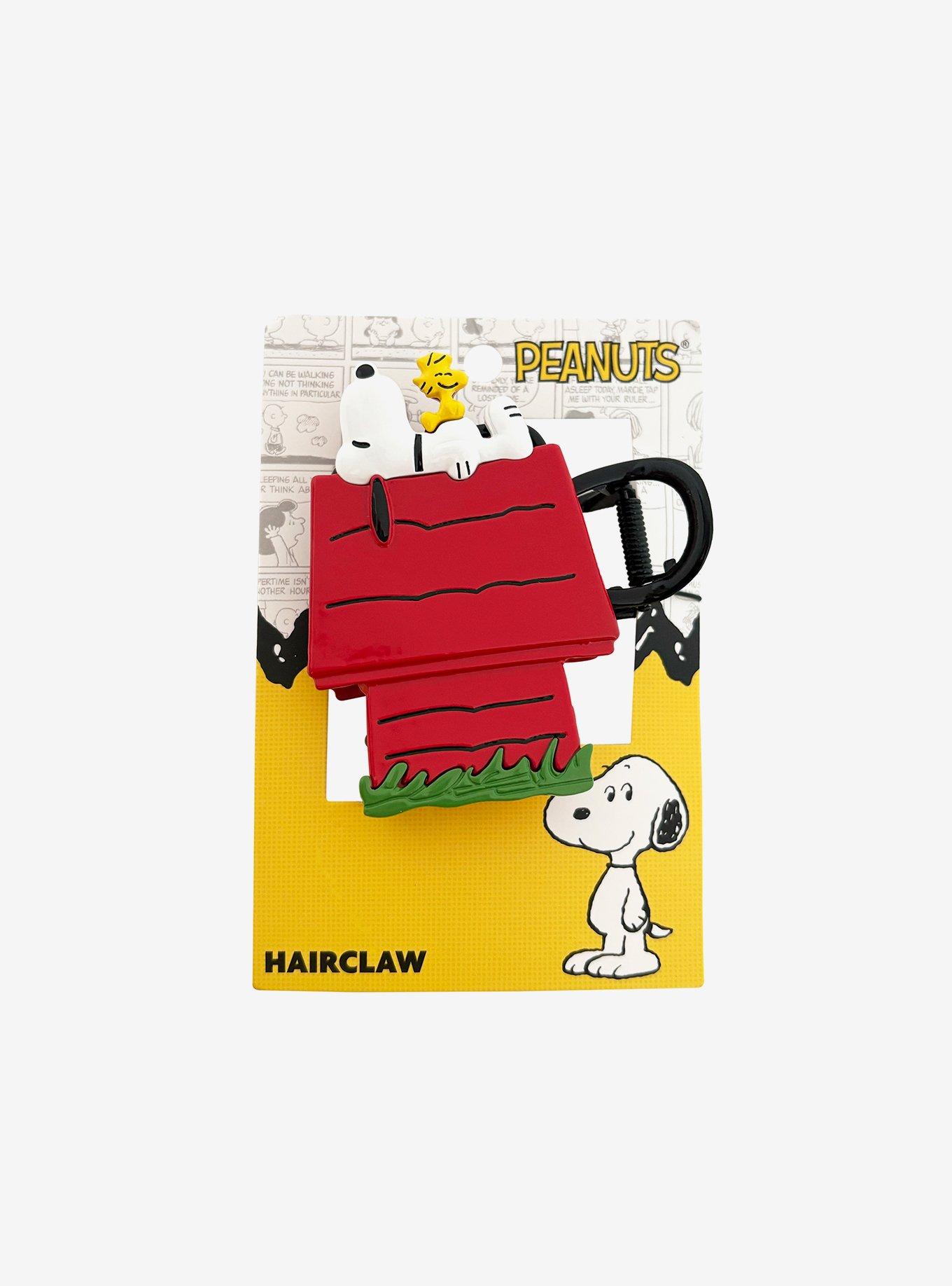 Peanuts Snoopy & Woodstock House Figural Claw Hair Clip, , hi-res