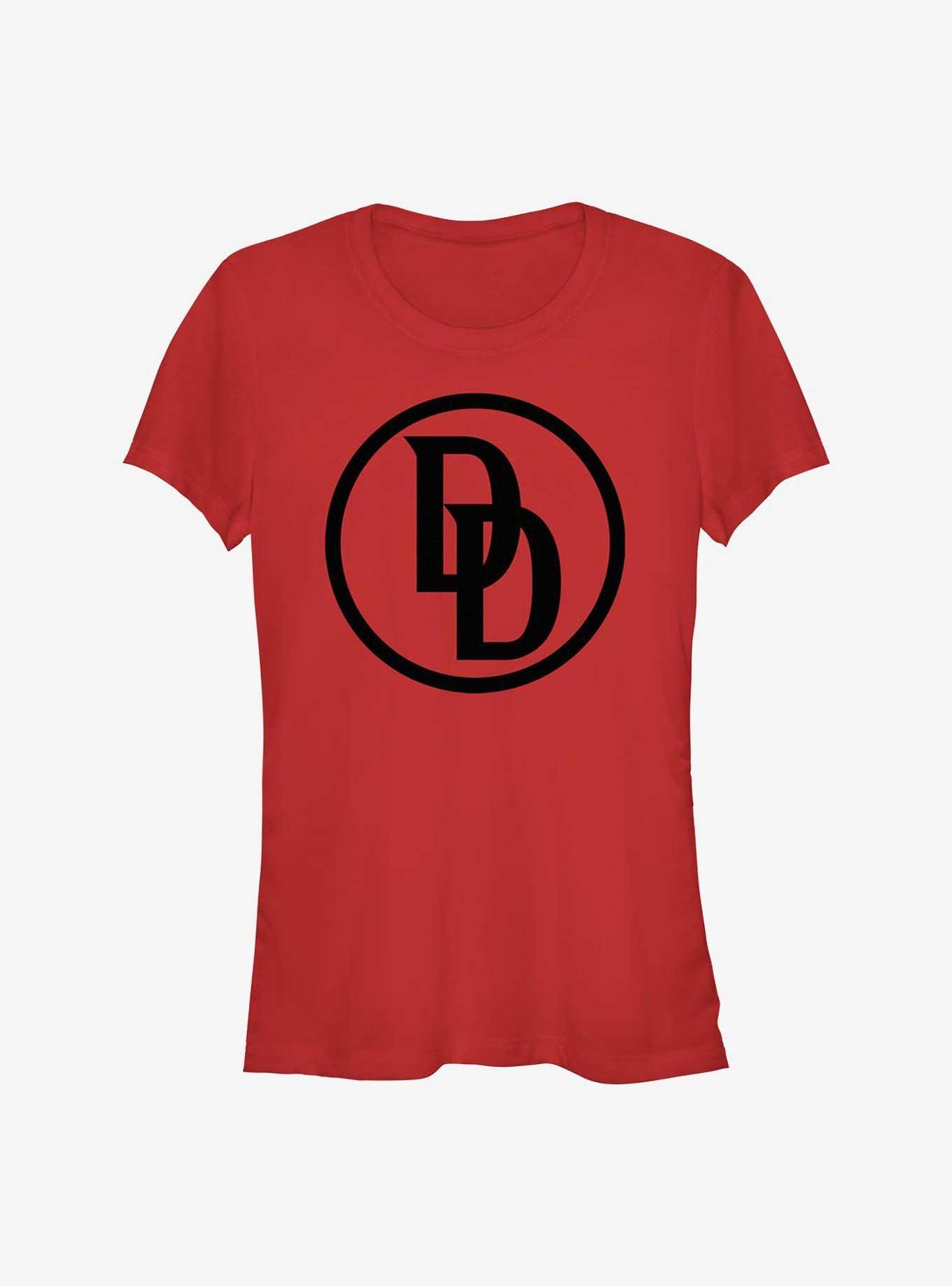 Daredevil: Born Again DD Logo Girls T-Shirt