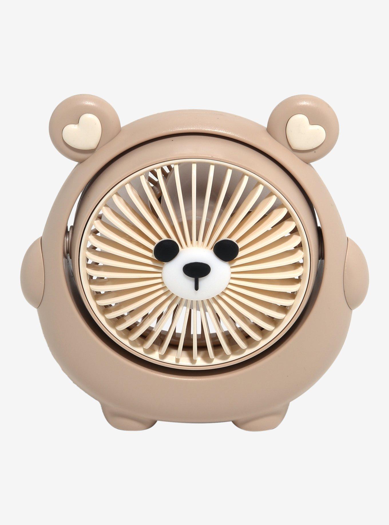 Teddy Breeze Bear Handheld Or Tabletop Fan, , hi-res