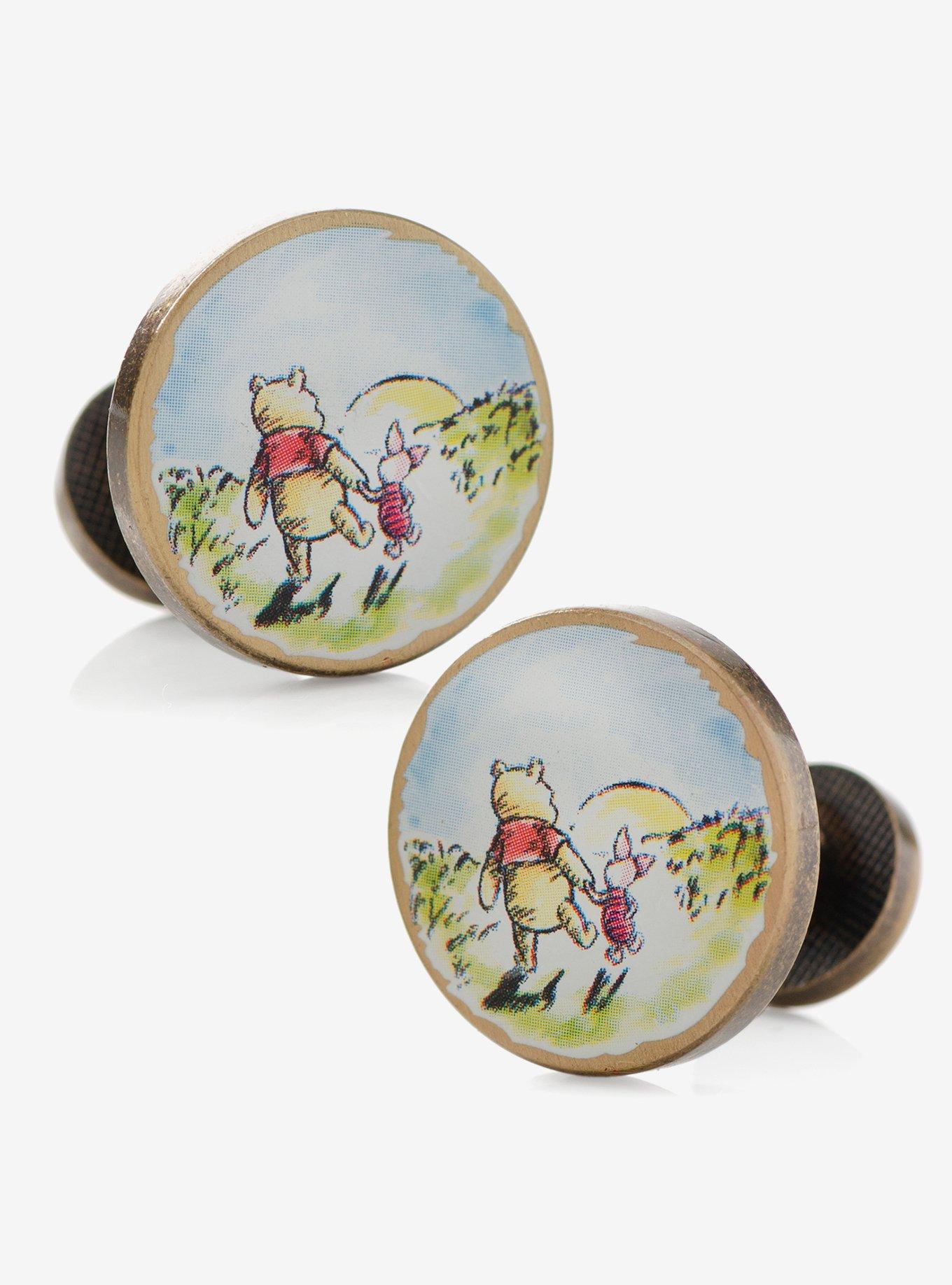 Disney Winnie The Pooh & Piglet Cufflinks, , hi-res