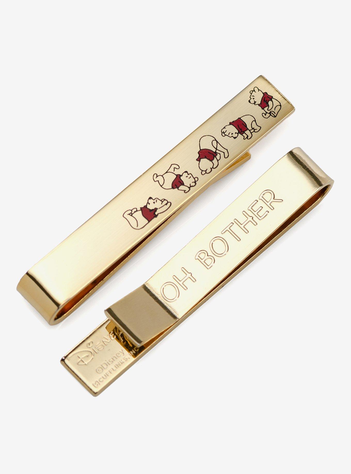 Disney Winnie The Pooh Hidden Message Tie Bar, , hi-res