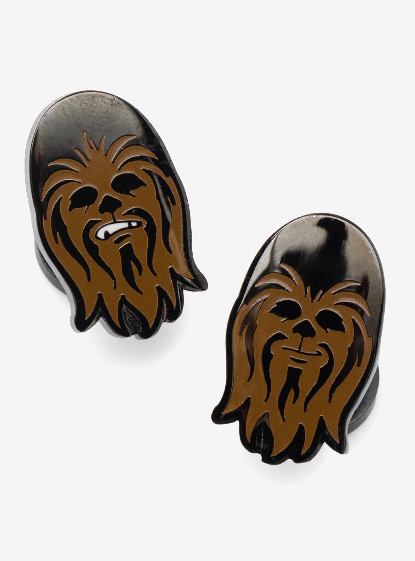 Star Wars Chewbacca Gunmetal Cufflinks, , hi-res
