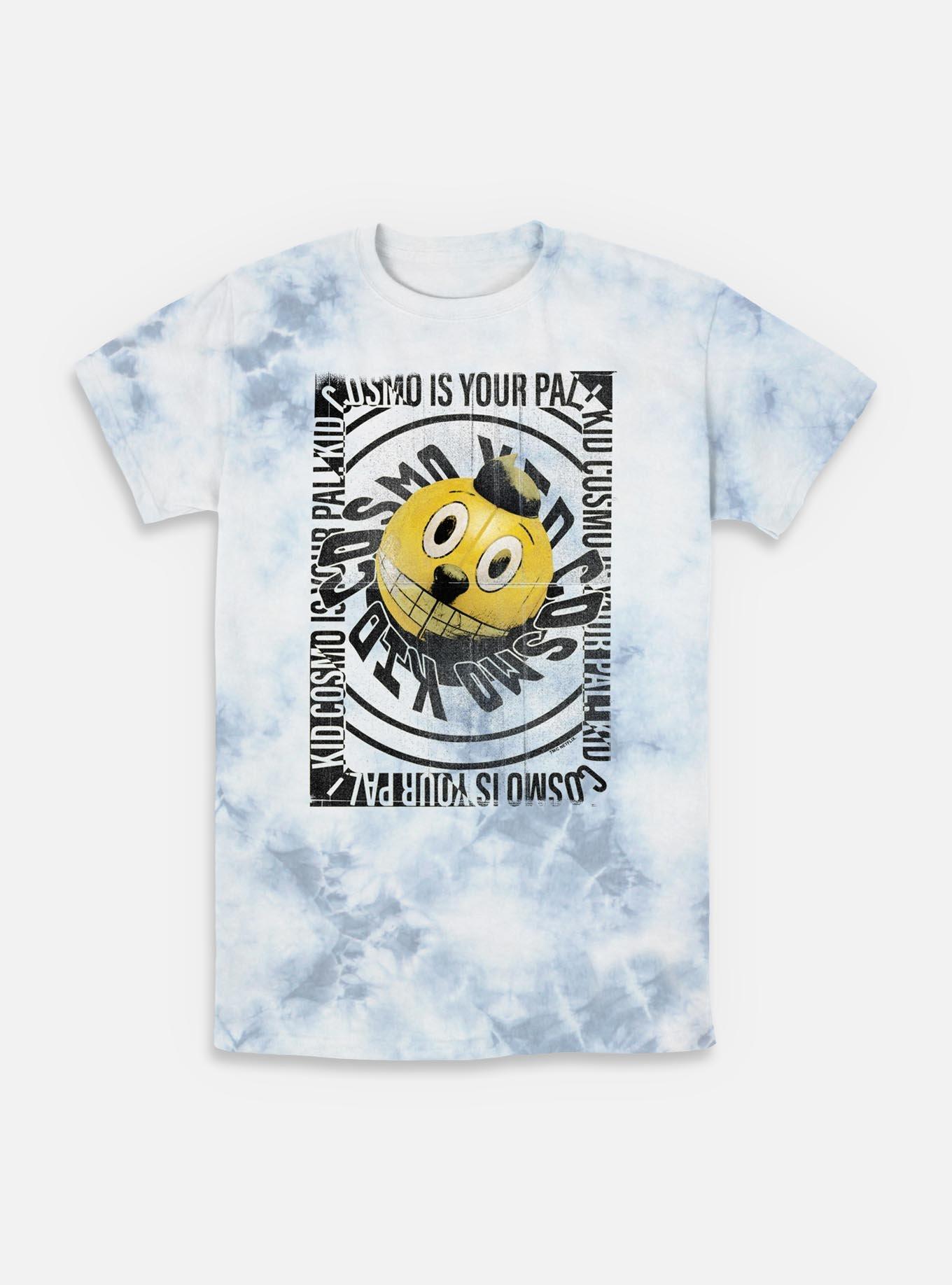 The Electric State Kid Cosmo Swirl Tie-Dye T-Shirt, WHITEBLUE, hi-res