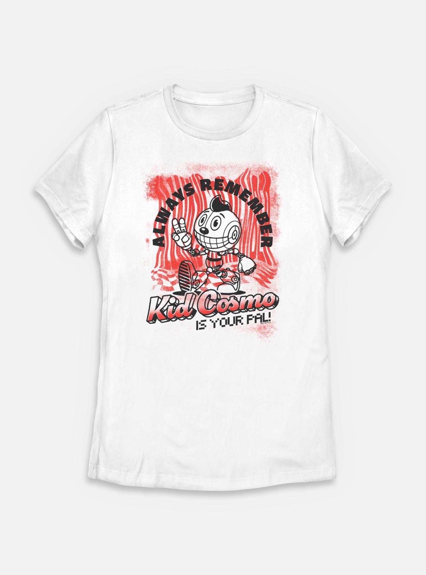 The Electric State Always Remember Kid Cosmo Is Your Pal Womens T-Shirt, WHITE, hi-res