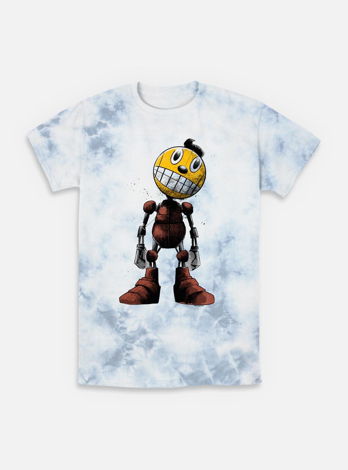 The Electric State  Kid Cosmo Portrait Tie-Dye T-Shirt, WHITEBLUE, hi-res