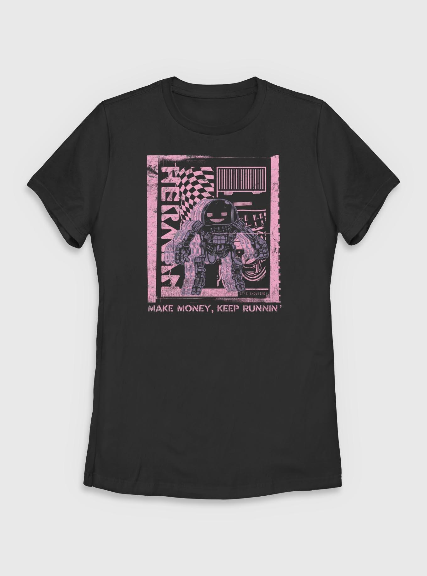 The Electric State Herman Make Money Keep Runnin Womens T-Shirt, , hi-res