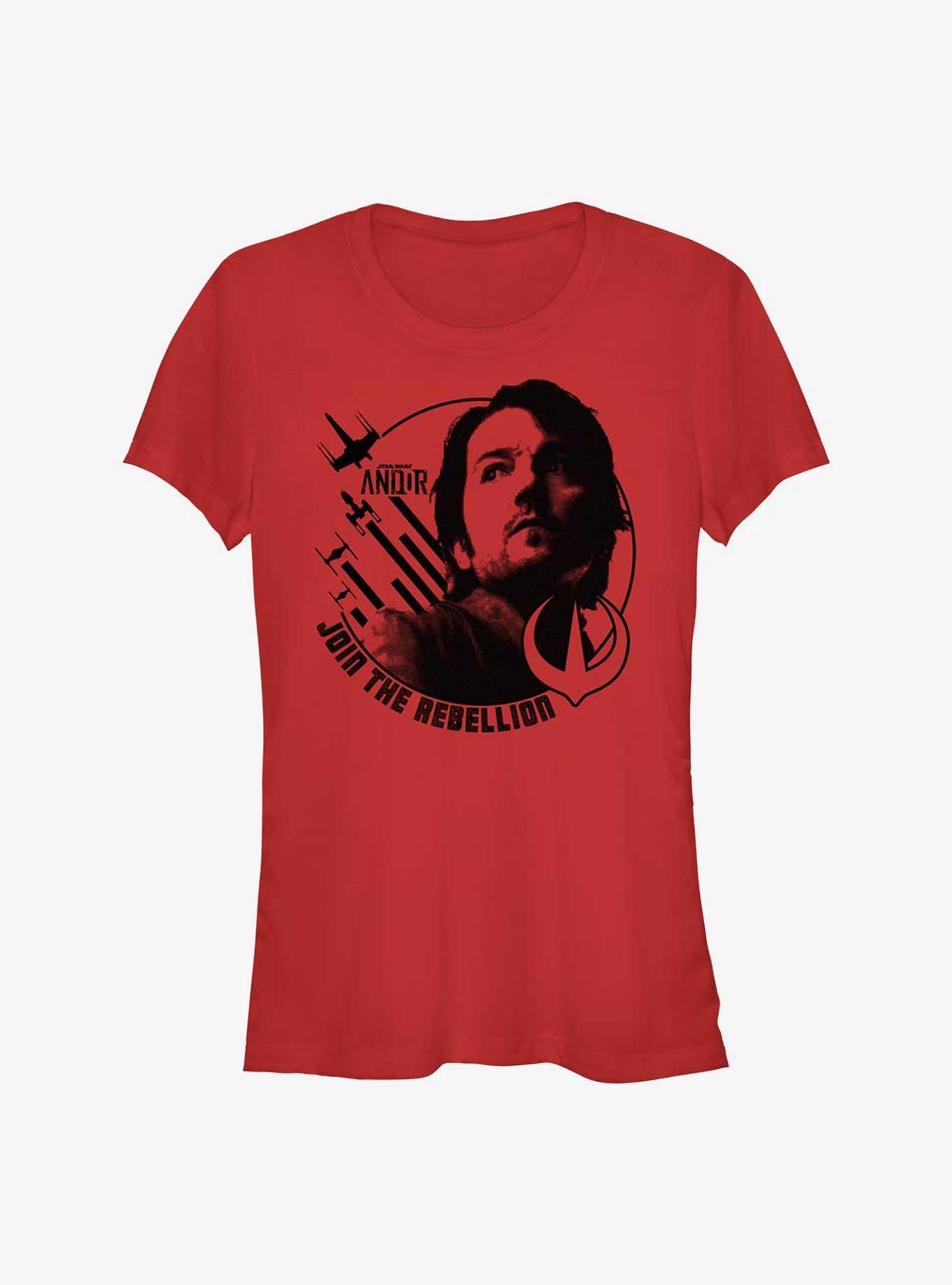 Star Wars: Andor Join The Rebellion Stamp Girls T-Shirt