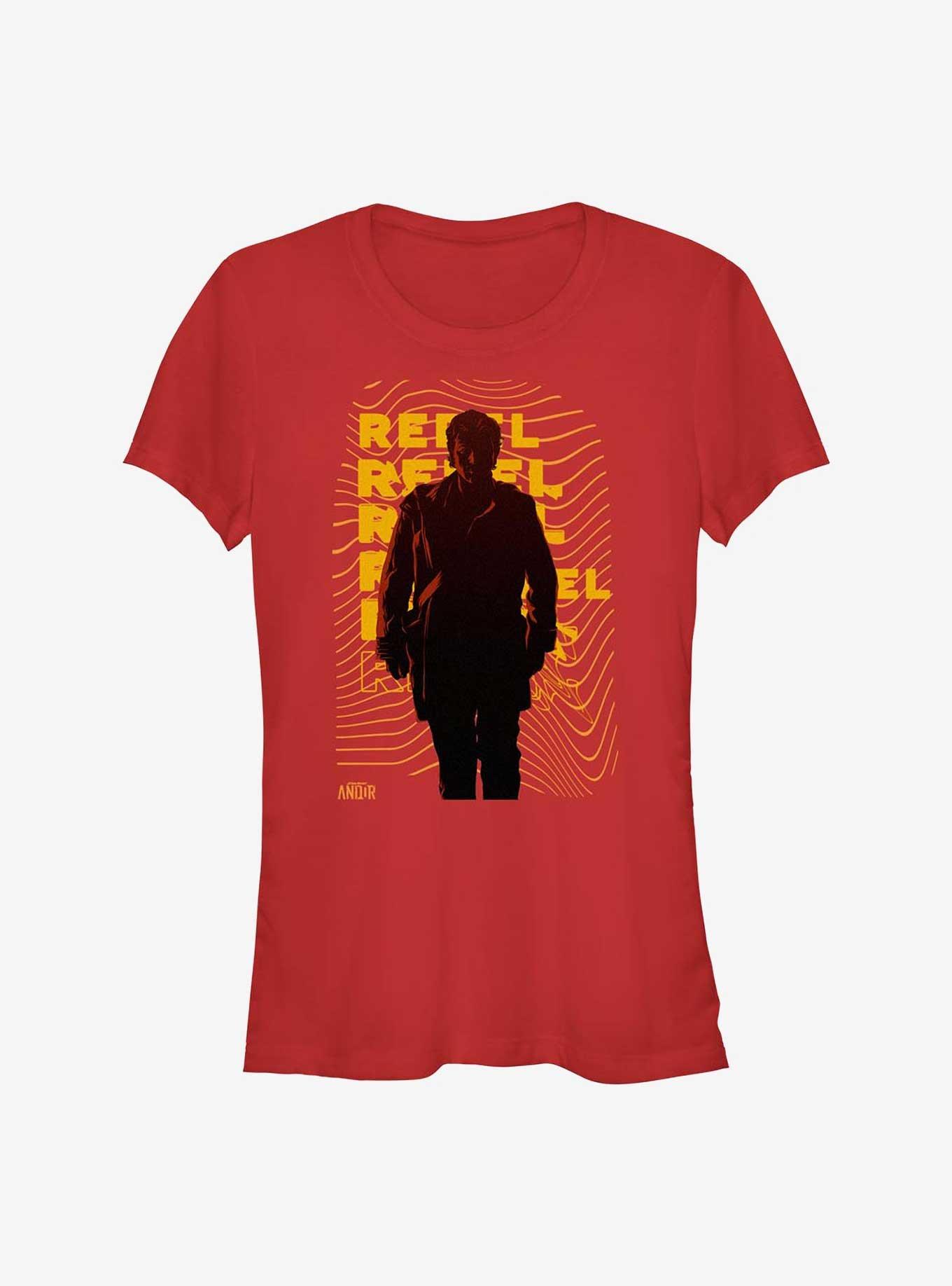 Star Wars: Andor Rebel Text Girls T-Shirt