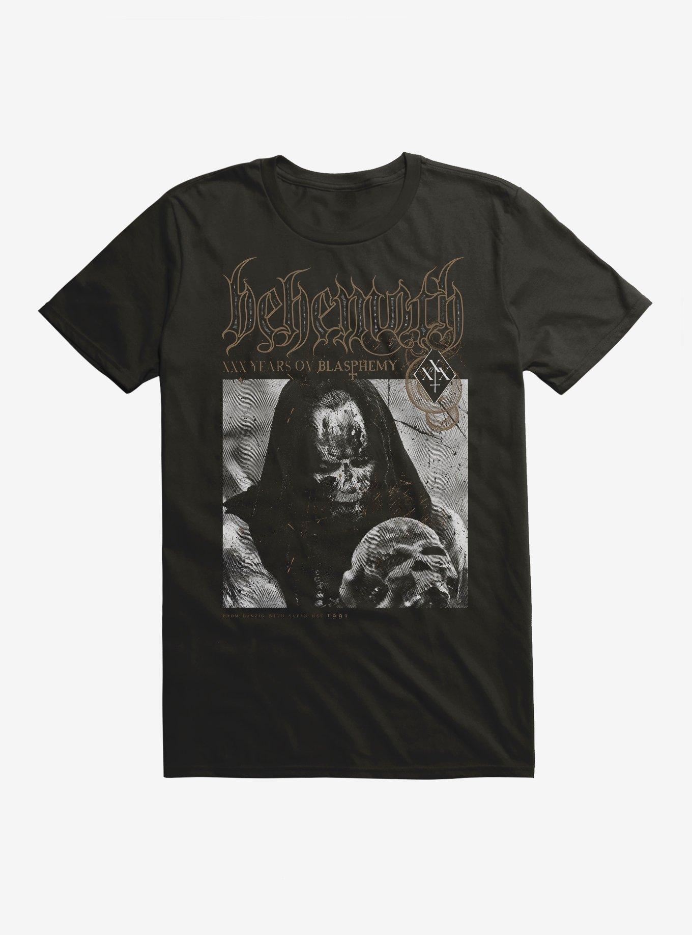 Behemoth XXX Years Ov Blasphemy T-Shirt, BLACK, hi-res