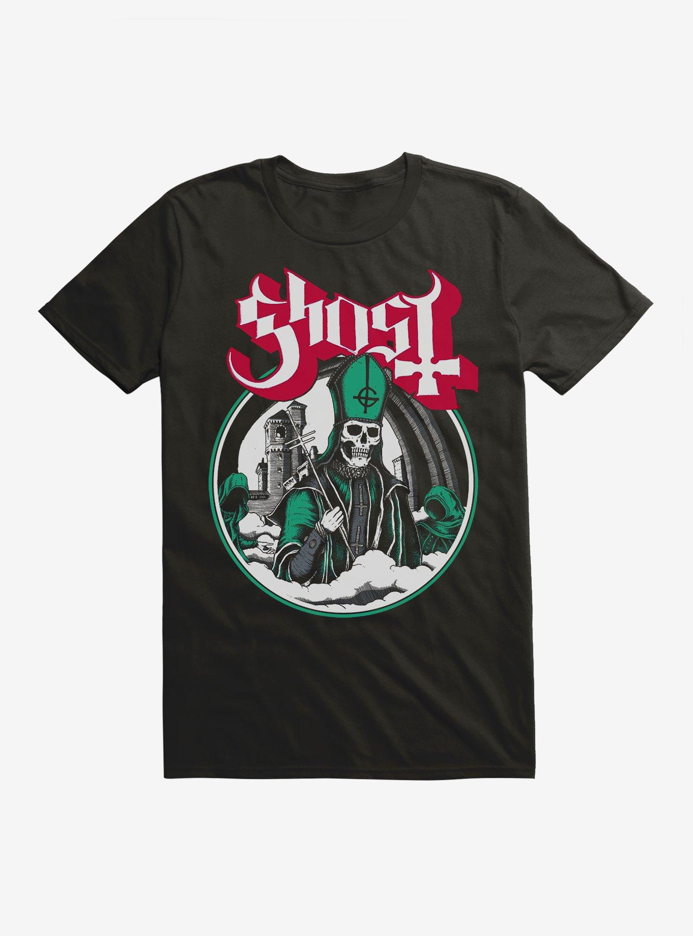 Ghost Secular Green Haze T-Shirt, , hi-res