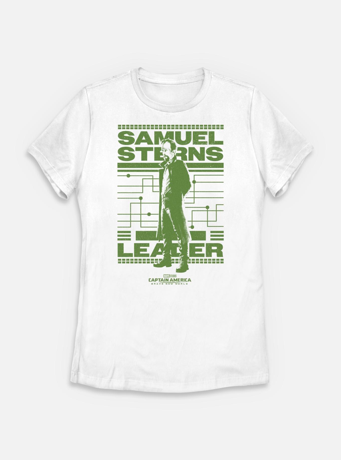 Captain America: Brave New World Samuel Sterns Leader Poster Womens T-Shirt,All Products : American Fashion Style Bags On Sale