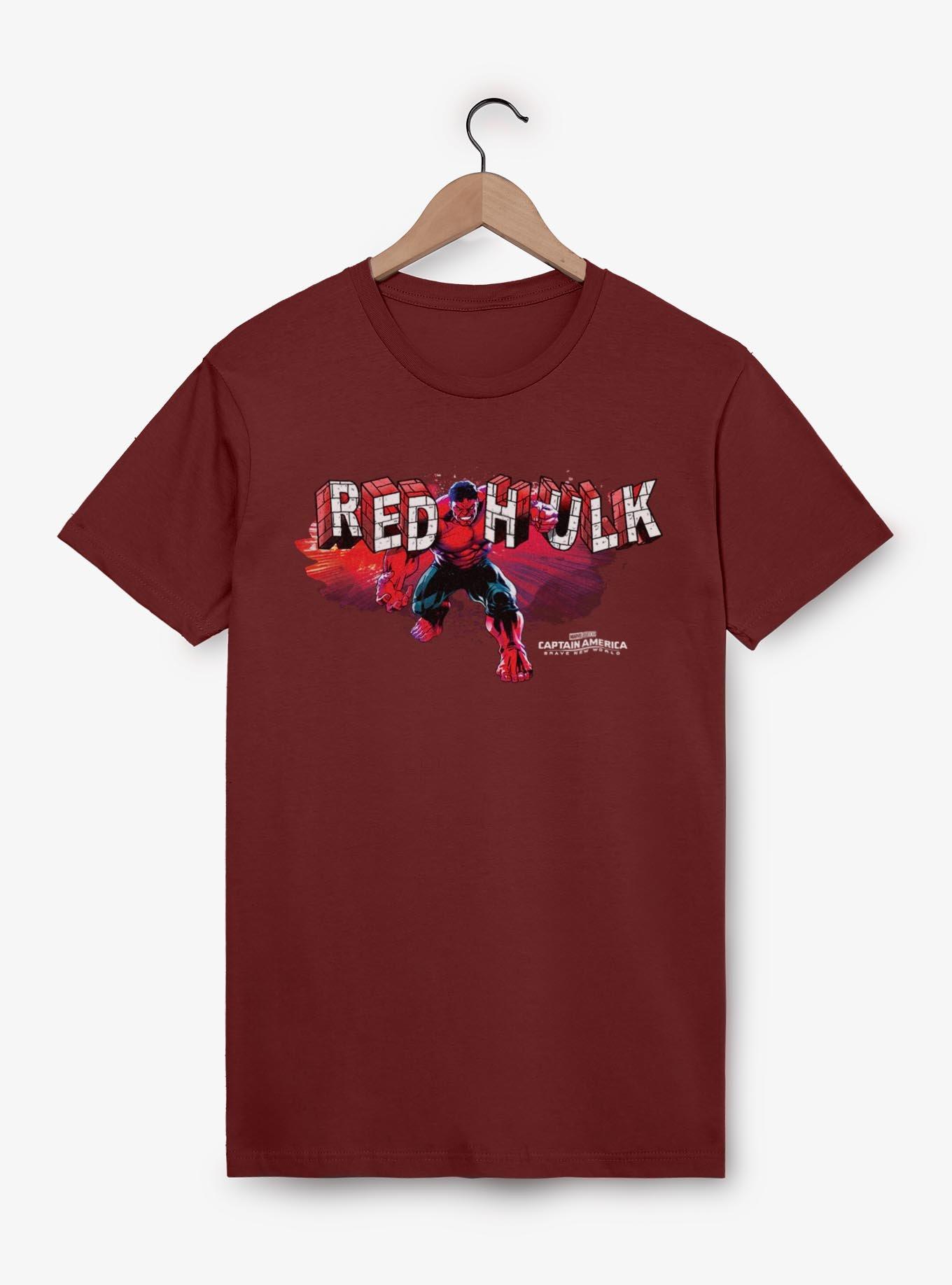 Captain America: Brave New World Big Red Hulk Garment Dye T-Shirt, , hi-res