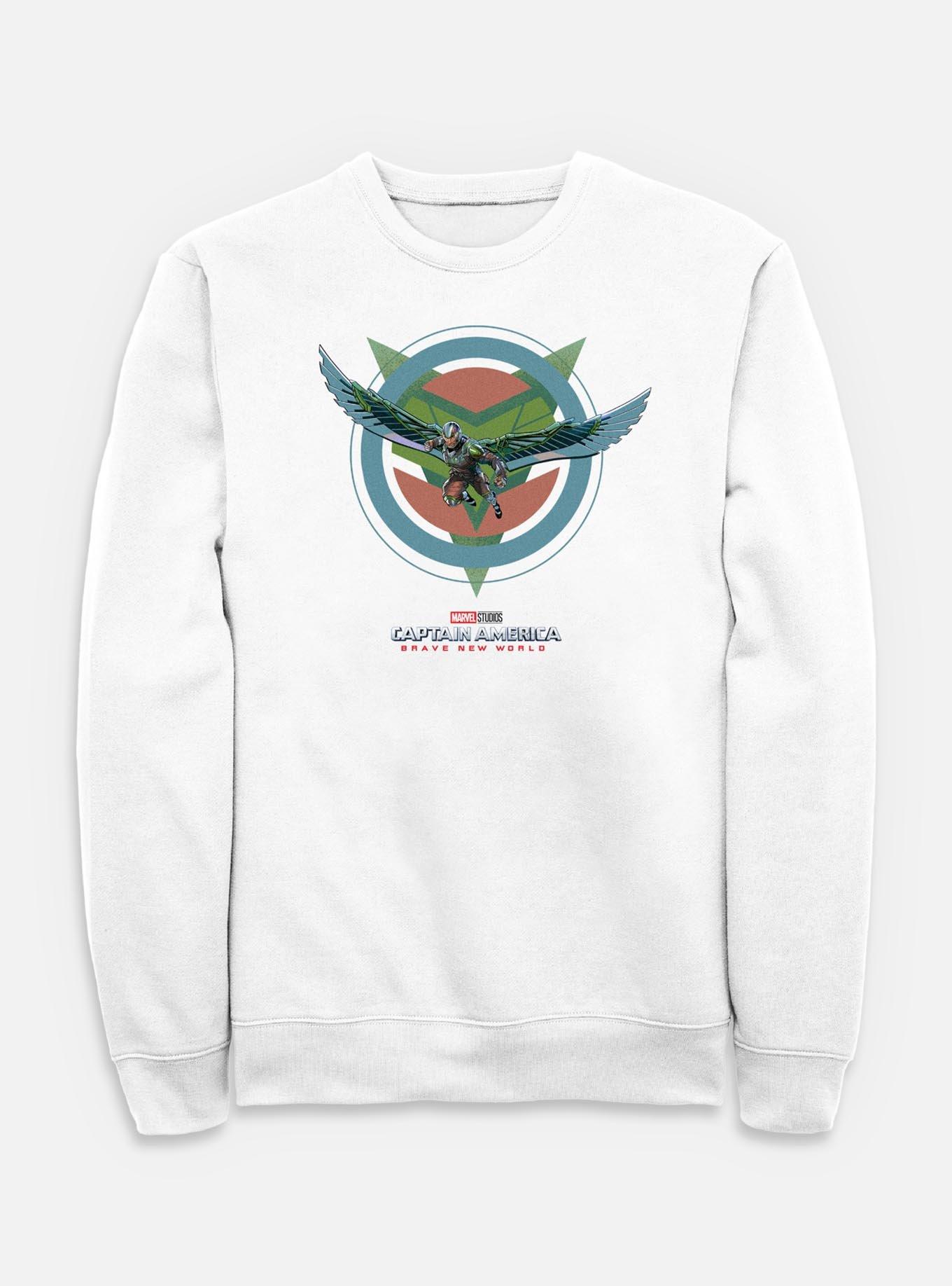 Captain America: Brave New World Falcon Tie-Dye Sweatshirt,All Products : American Fashion Style Bags On Sale
