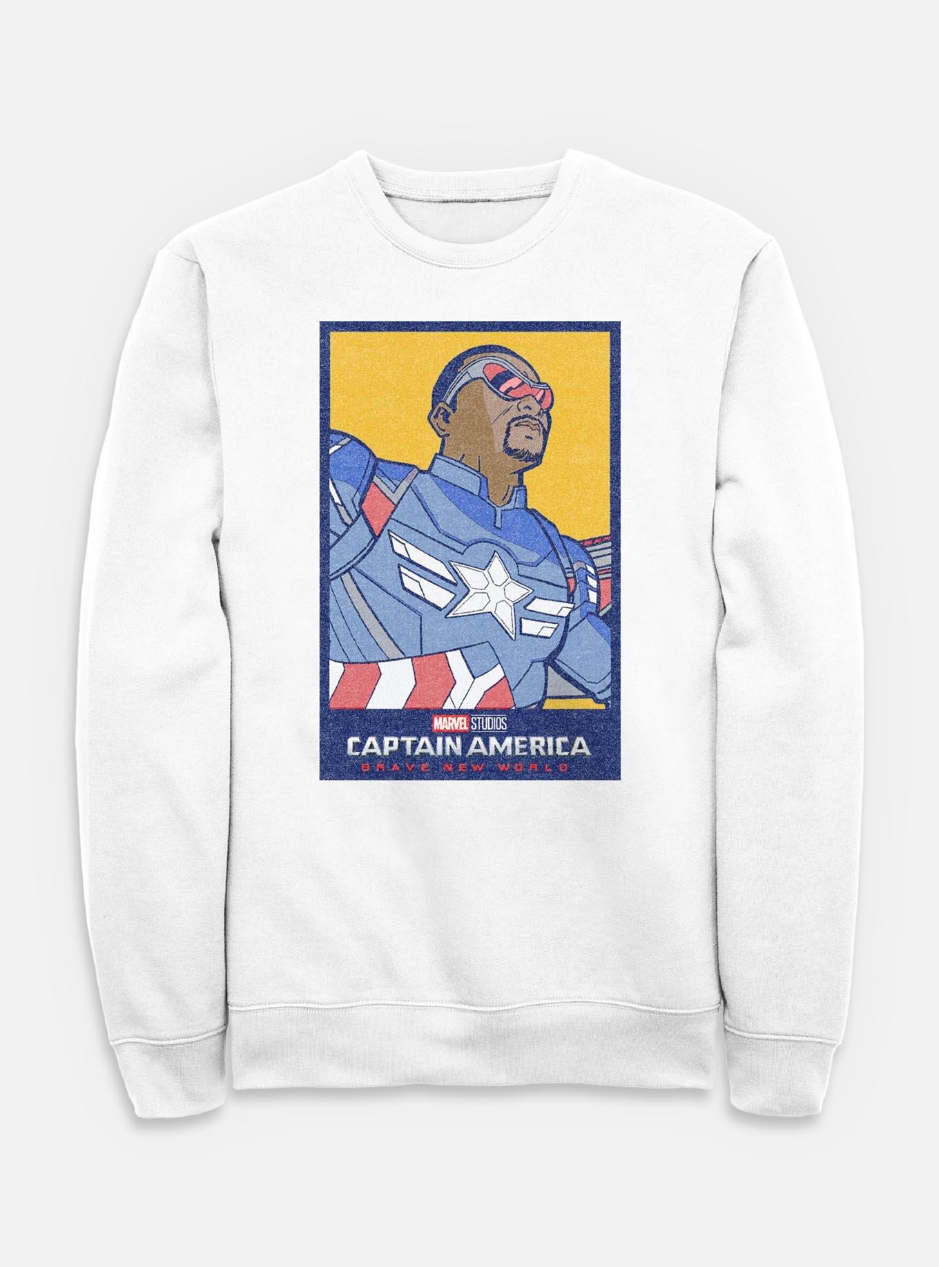 Captain America: Brave New World America Portrait Sweatshirt, , hi-res