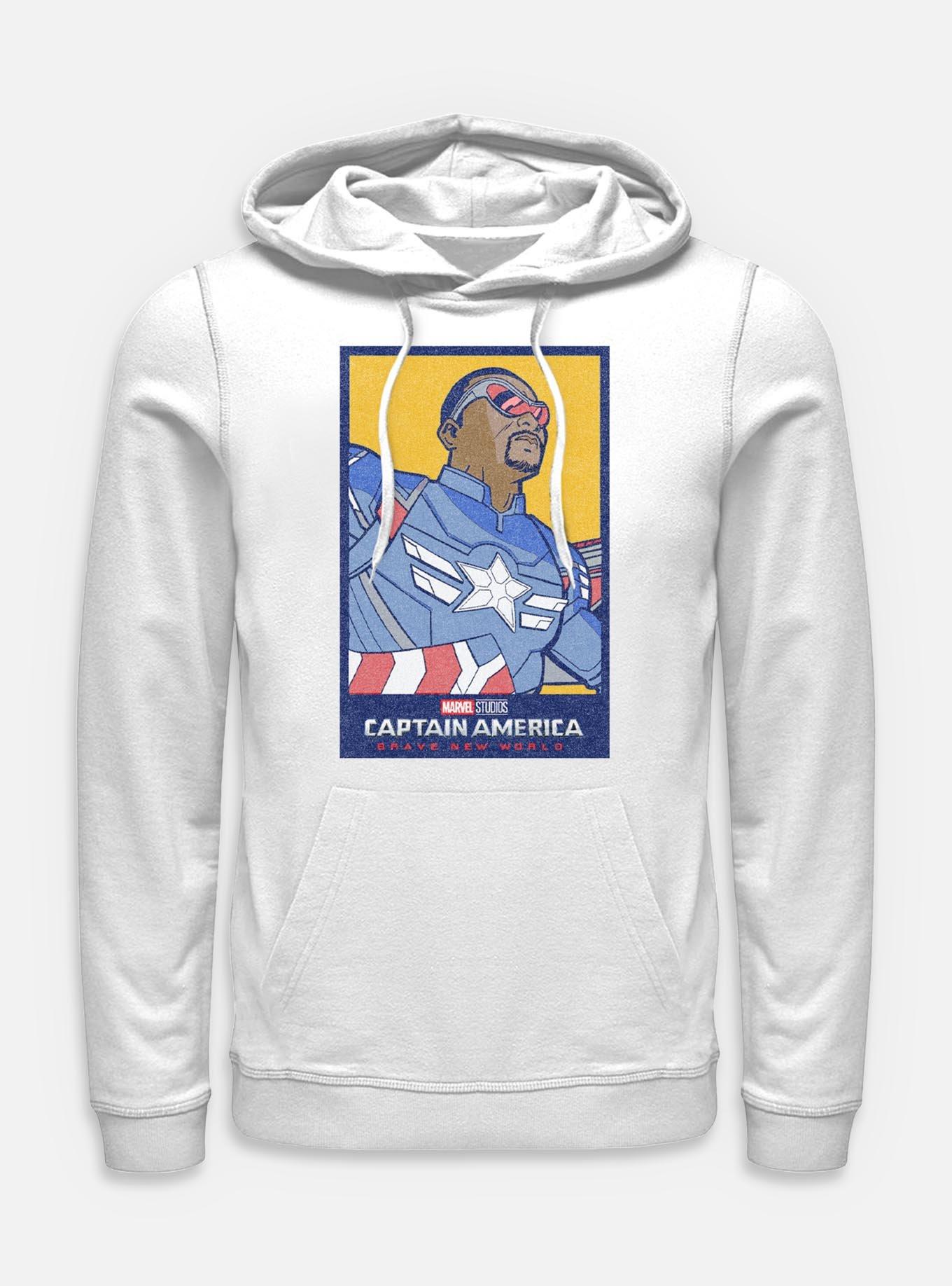 Captain America: Brave New World America Portrait Hoodie,All Products : American Fashion Style Bags On Sale Captain America: Brave New World America Portrait Hoodie,All Products : American Fashion Style Bags On Sale