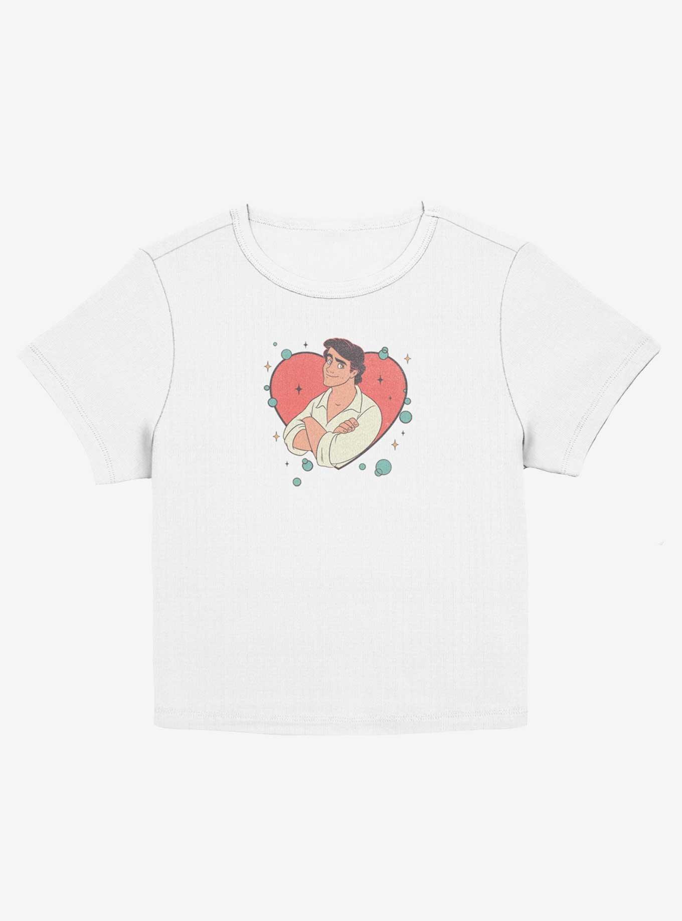 Disney Princesses Prince Eric Heart Lockup Girls Baby T-Shirt, , hi-res