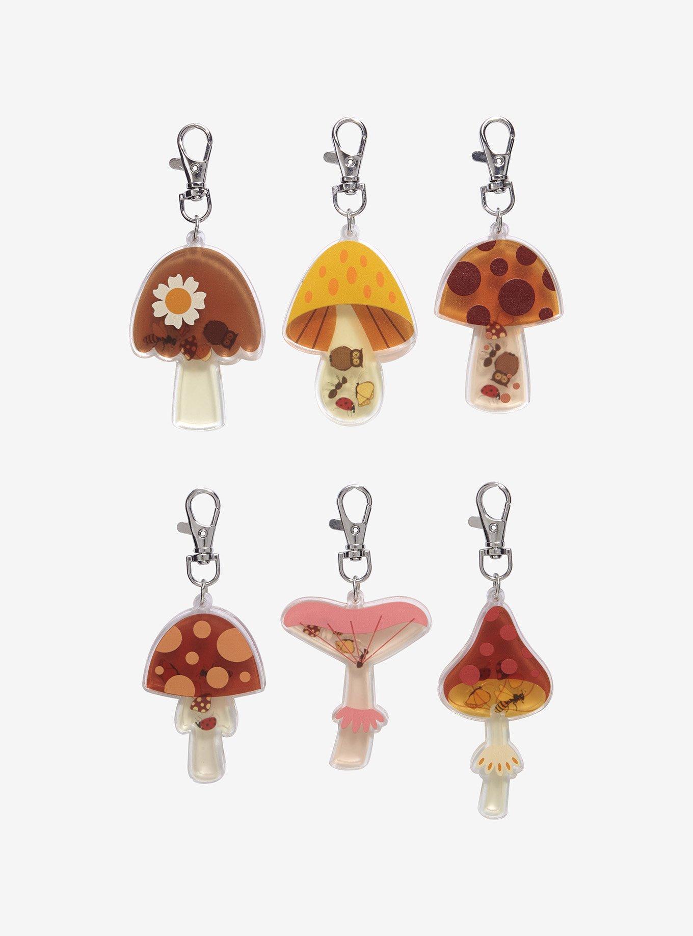 Mushroom Shaker Blind Box Key Chain, , hi-res