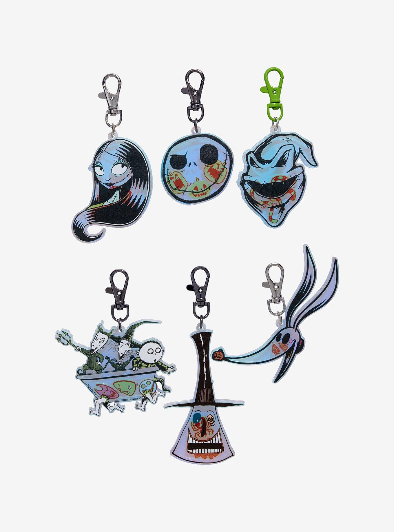 The Nightmare Before Christmas Iridescent Blind Box Shaker Key Chain, , hi-res