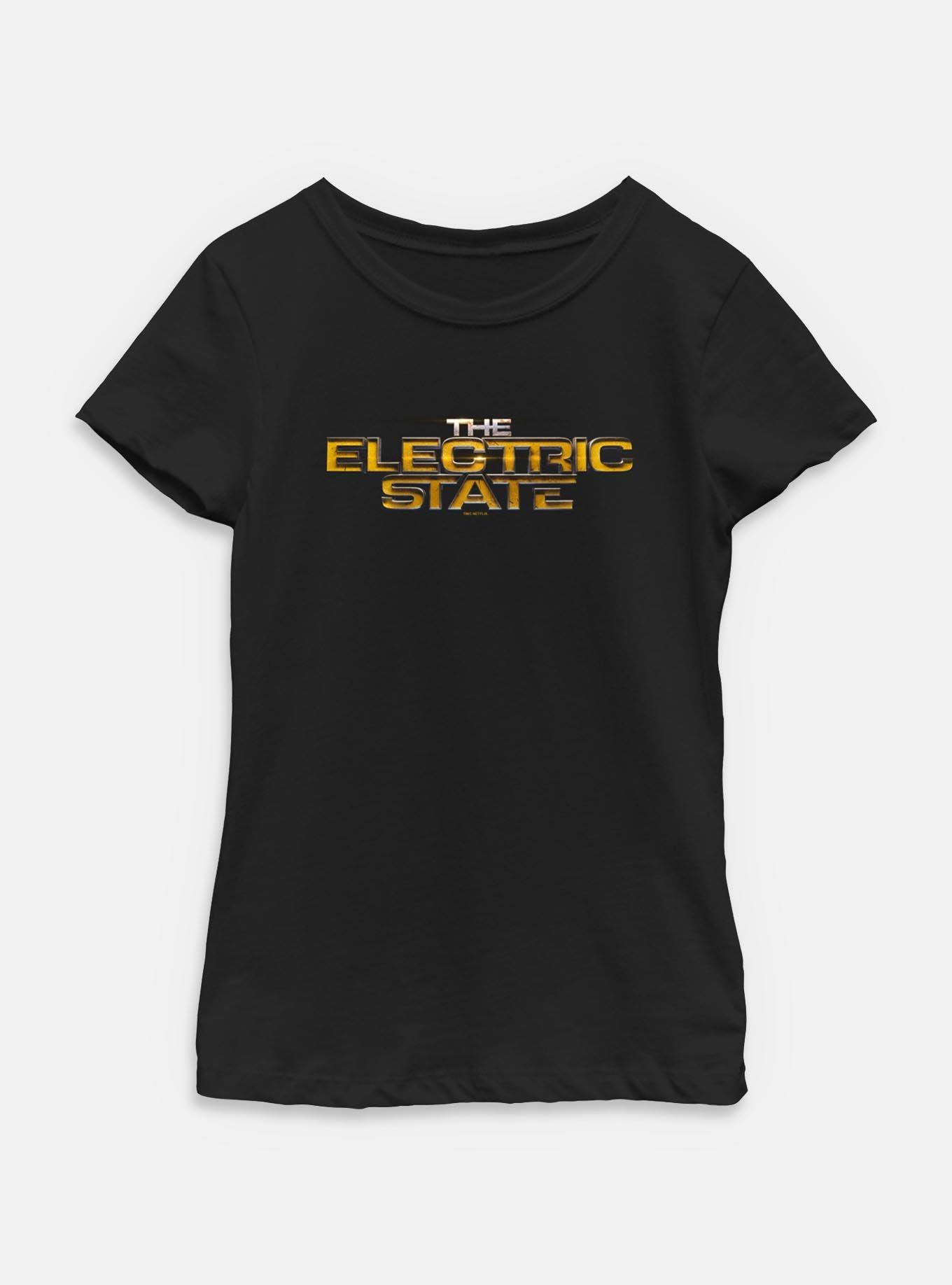 The Electric State Logo Youth Girls T-Shirt, , hi-res