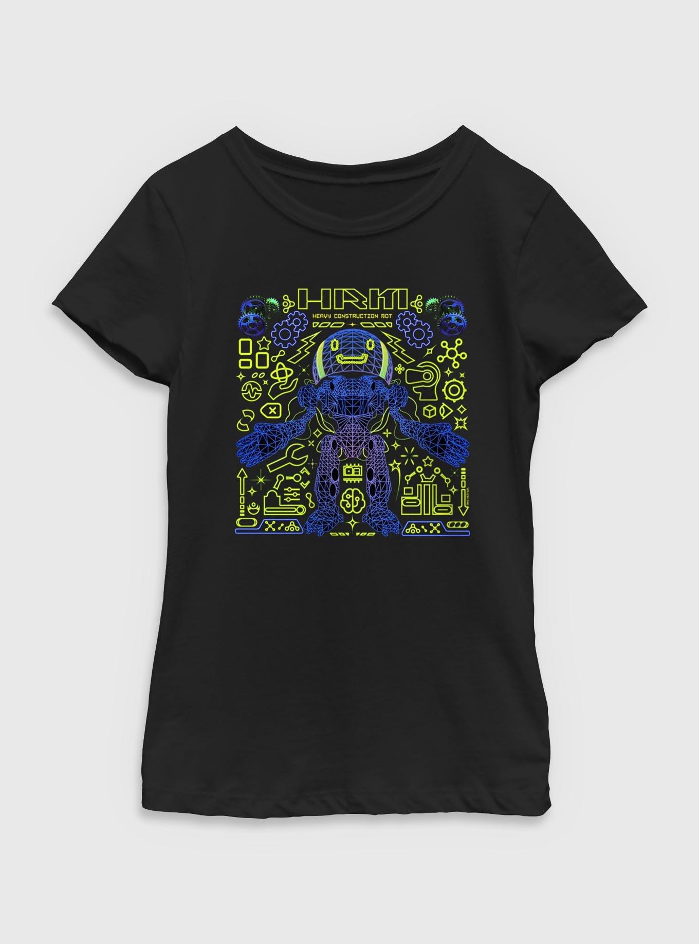 The Electric State Herman Heavy Construction Bot Youth Girls T-Shirt, , hi-res