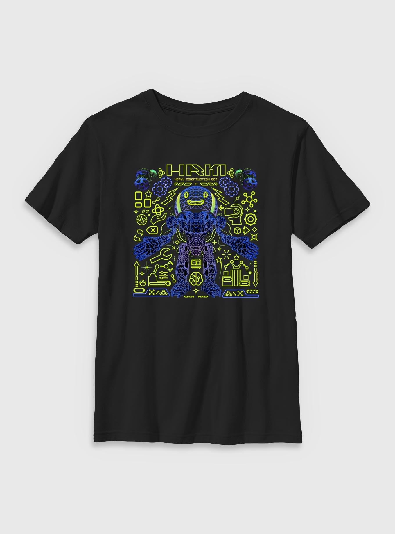 The Electric State Herman Heavy Construction Bot Youth T-Shirt, BLACK, hi-res