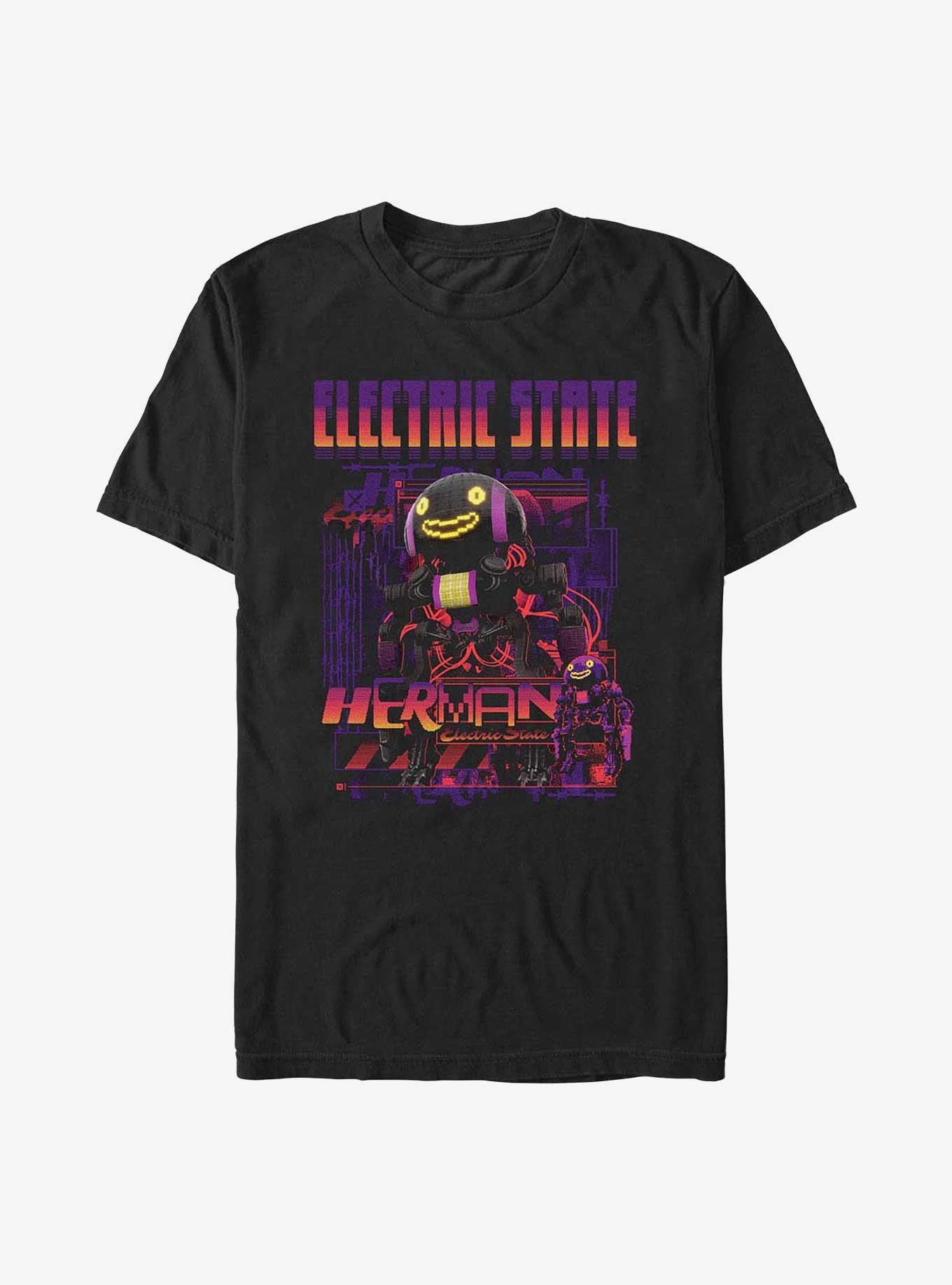 Electric State Glitch Herman T-Shirt, , hi-res