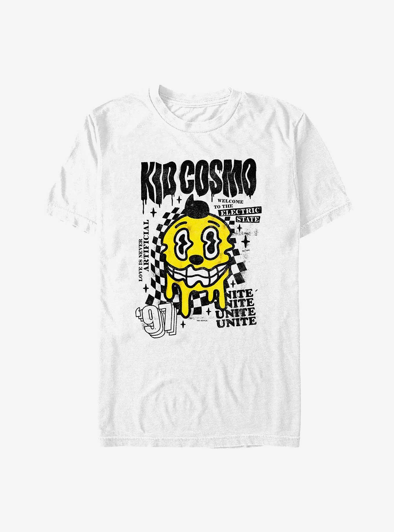 Electric State Cosmo Drip T-Shirt, WHITE, hi-res