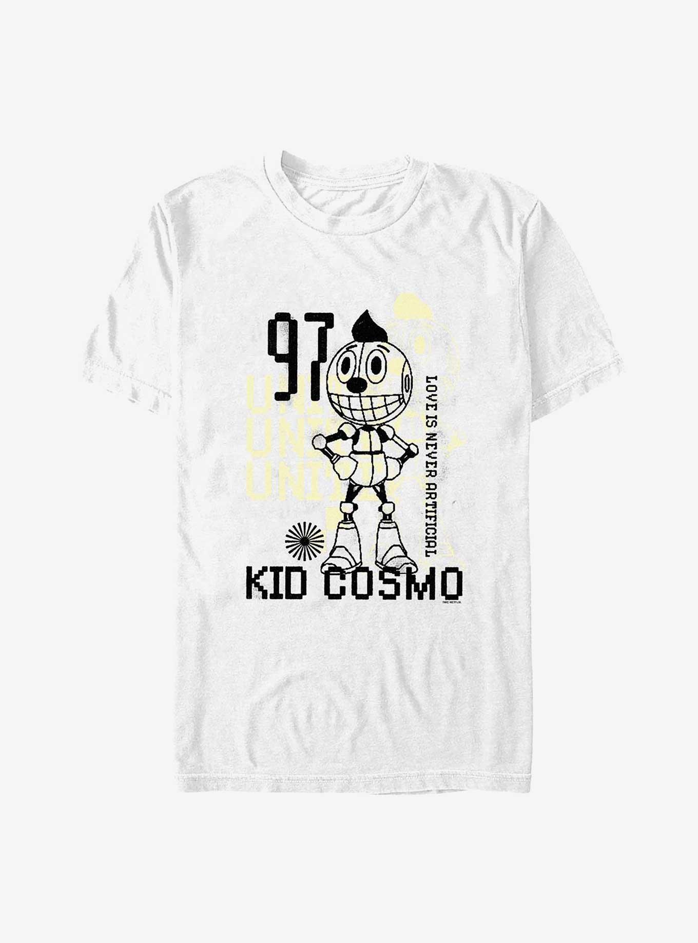 Electric State Cosmo Outline T-Shirt, WHITE, hi-res