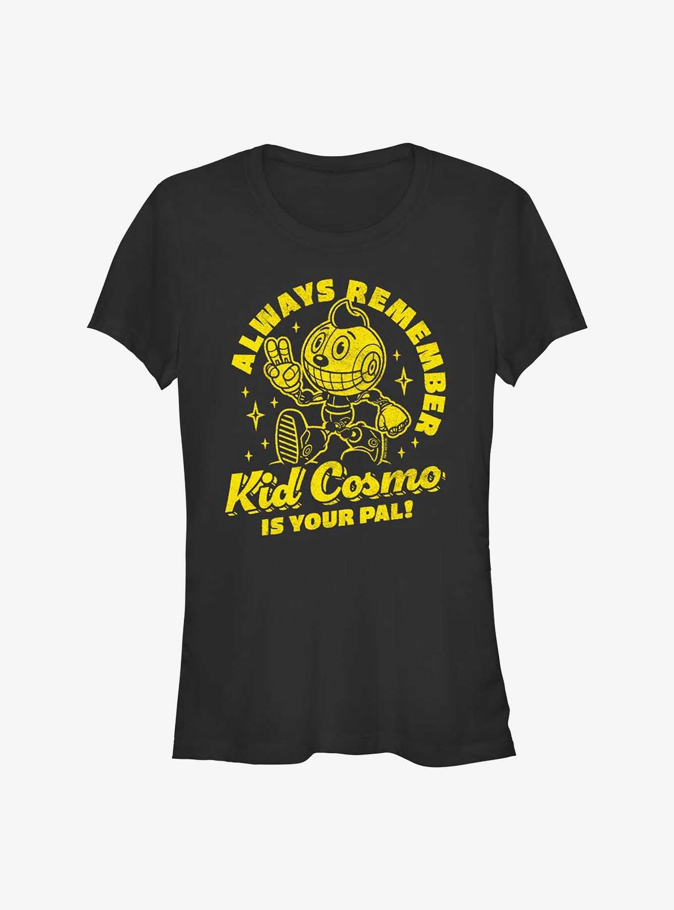 Electric State Cosmo Remember Girls T-Shirt, BLACK, hi-res