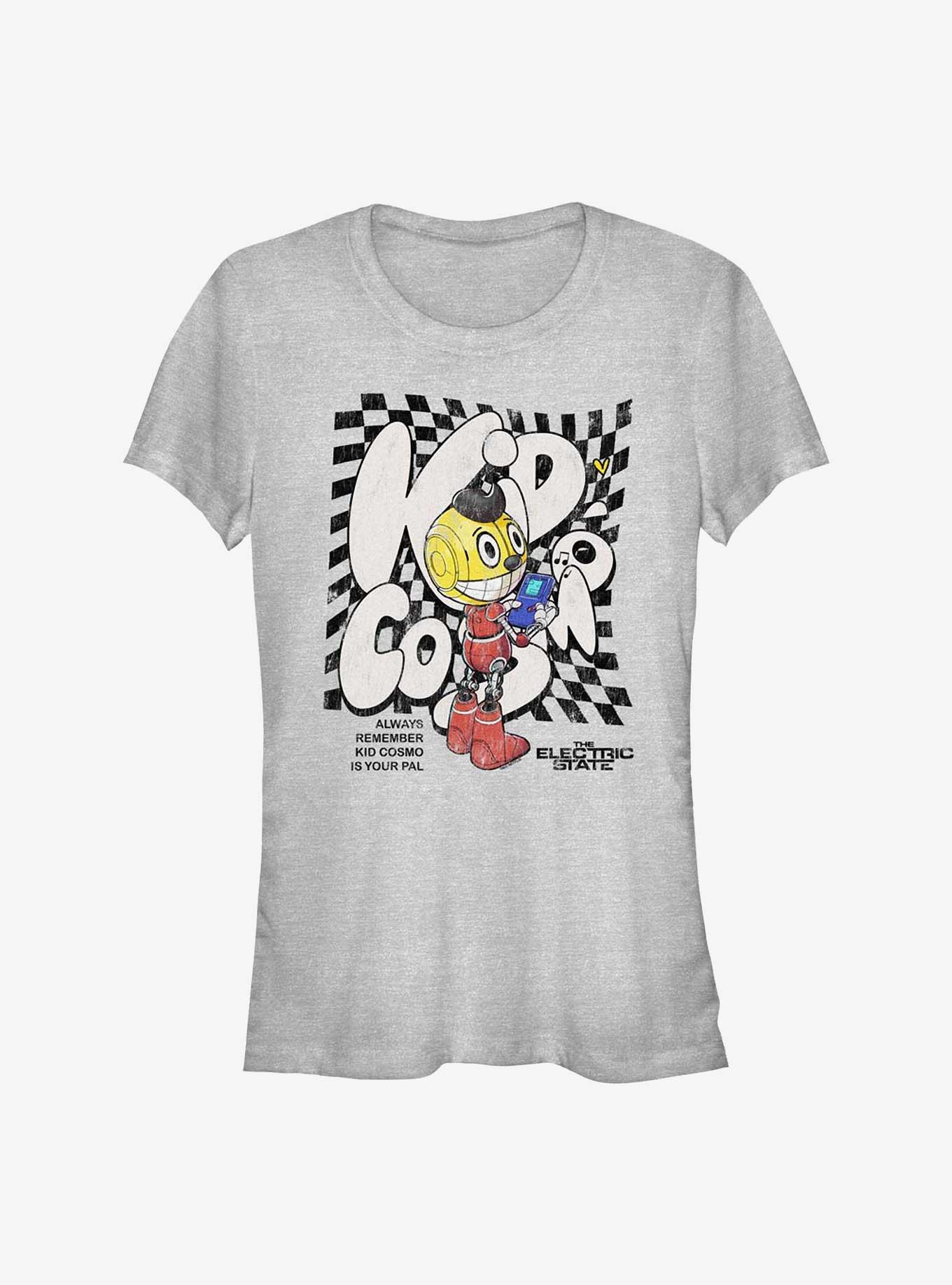 Electric State Kid Cosmos Your Pal Girls T-Shirt, ATH HTR, hi-res