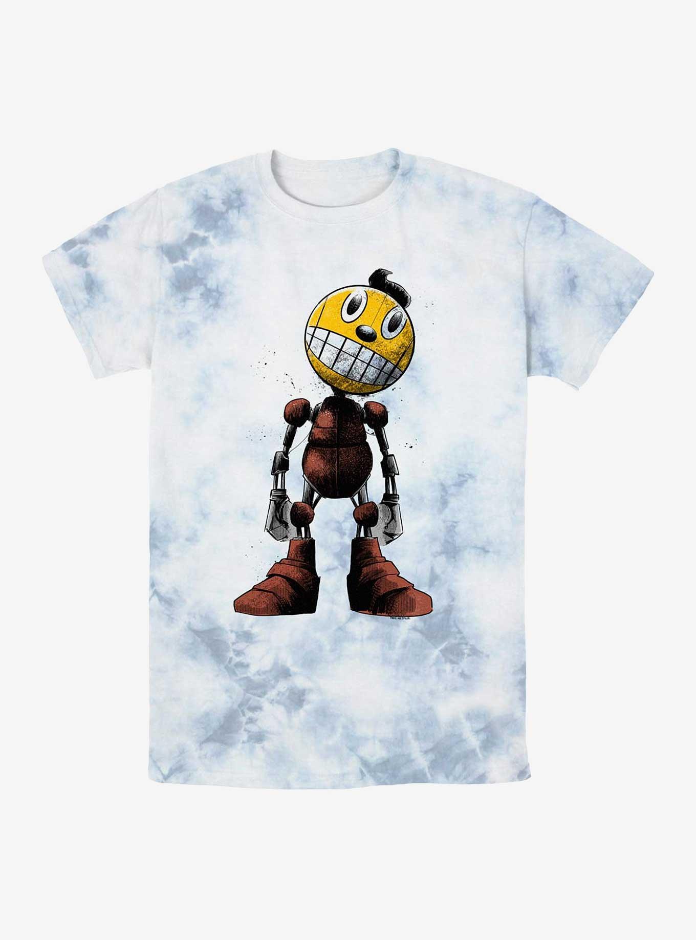 Electric State Kid Cosmo Art Tie-Dye T-Shirt, WHITEBLUE, hi-res