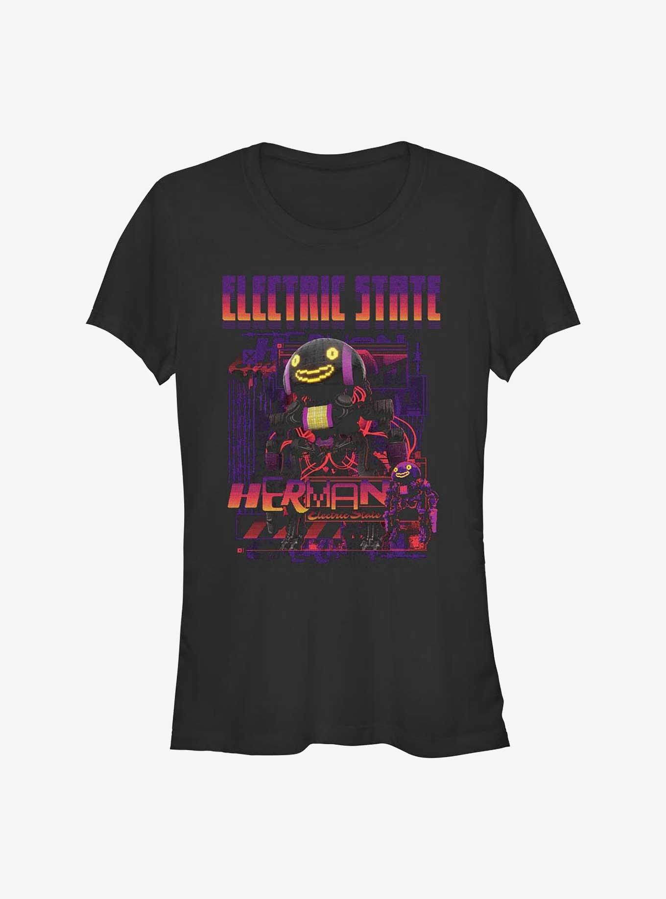 Electric State Glitch Herman Girls T-Shirt, , hi-res
