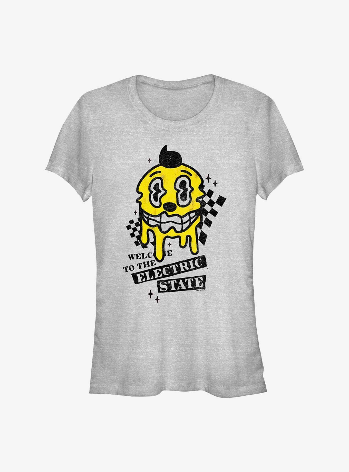 Electric State Cosmo Checkers Girls T-Shirt, , hi-res