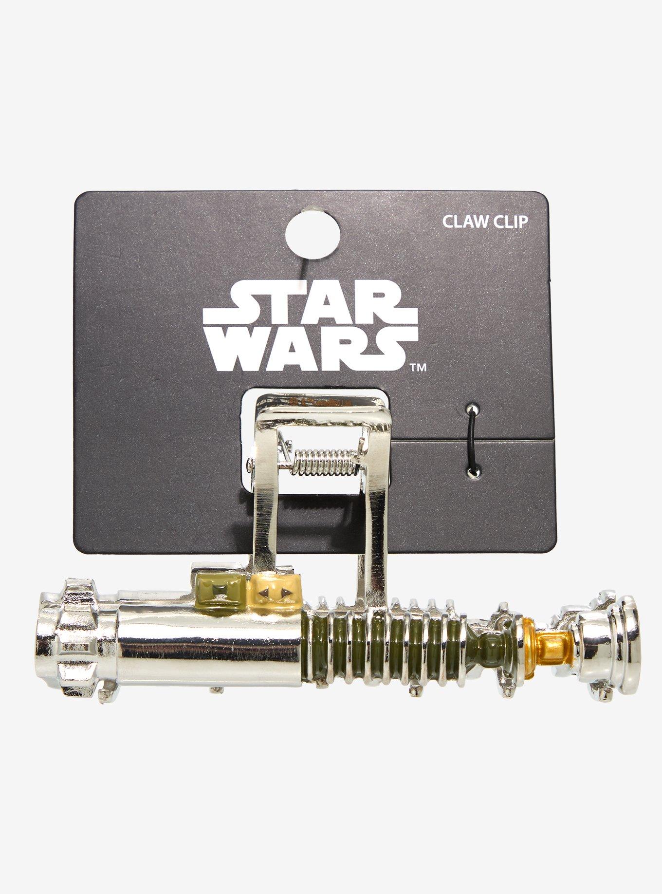 Star Wars Luke Skywalker Lightsaber Claw Hair Clip, , hi-res