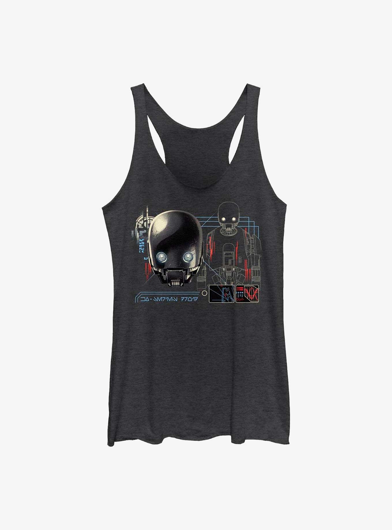 Star Wars: Andor K-2SO Schematic Girls Tank, , hi-res