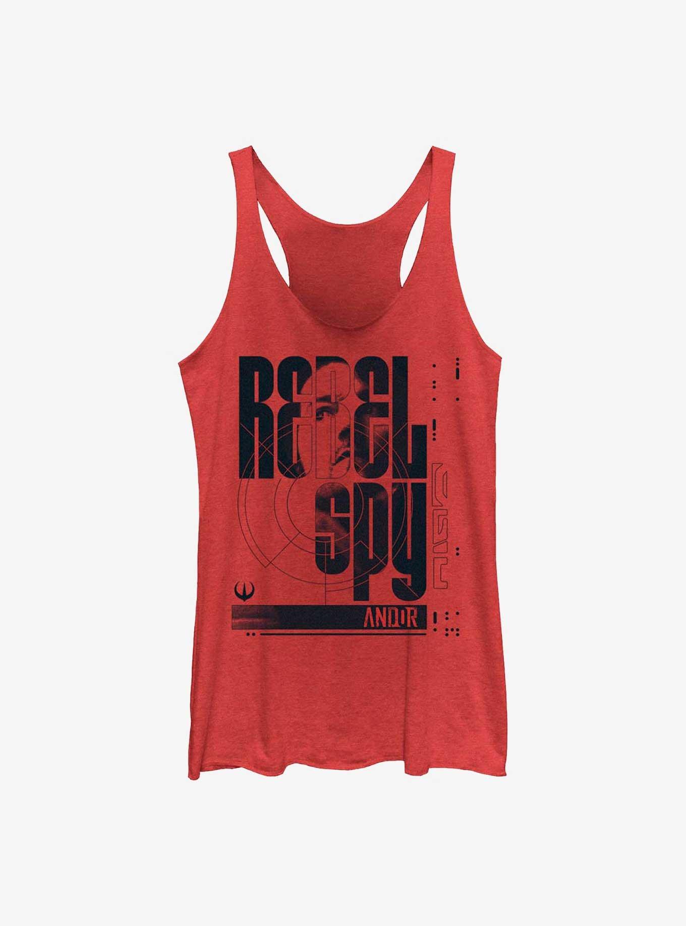 Star Wars: Andor Rebel Spy Girls Tank, RED HTR, hi-res