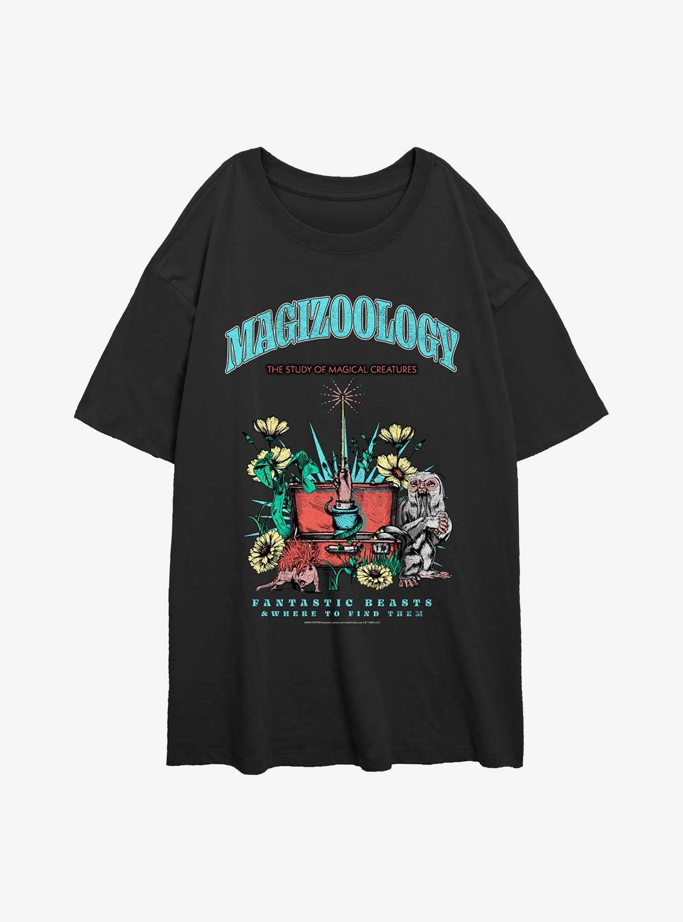 Fantastic Beasts and Where to Find Them Magizoology Girls Oversized T-Shirt, , hi-res