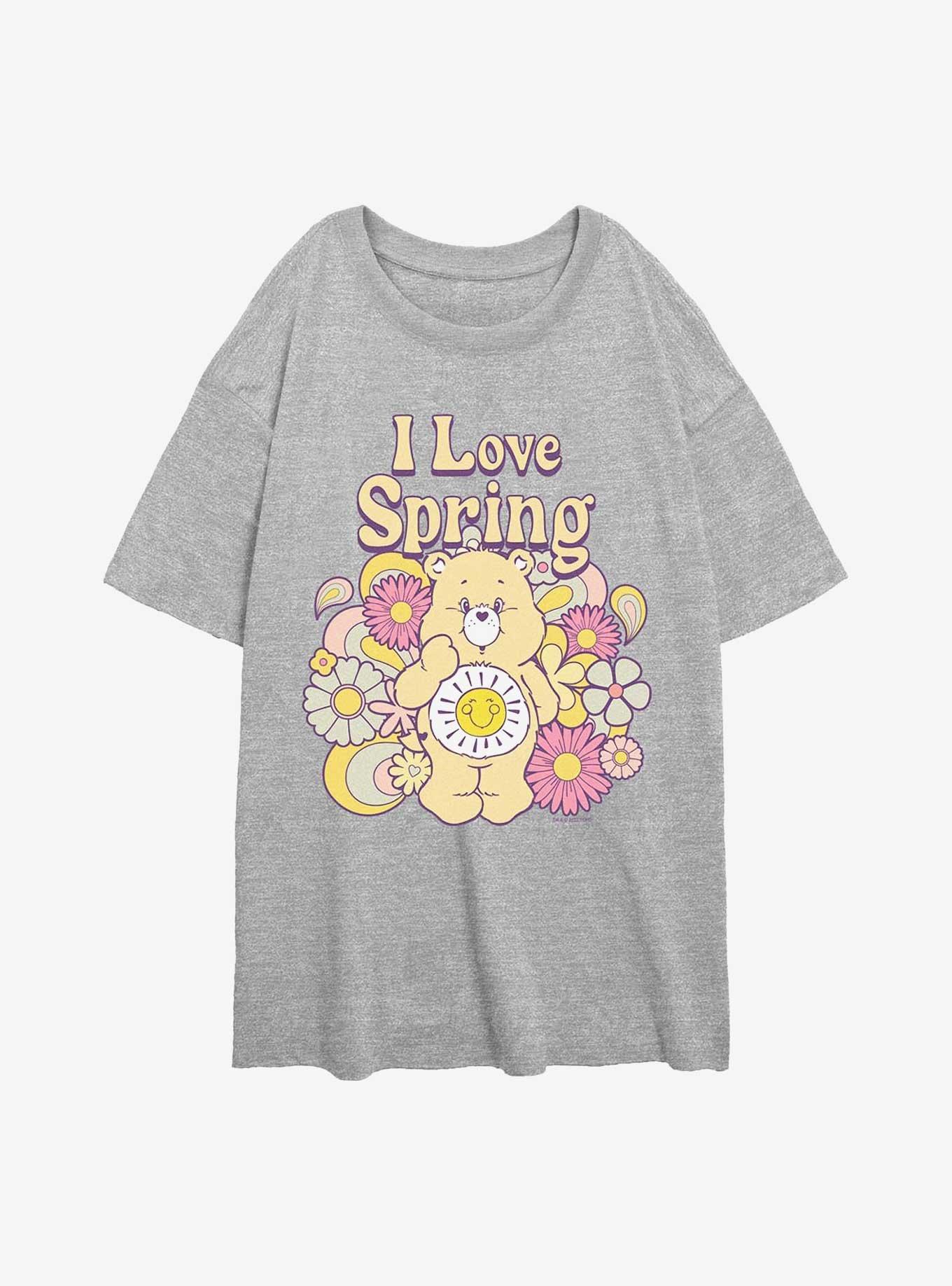 Care Bears Love Spring Funshine Girls Oversized T-Shirt, , hi-res