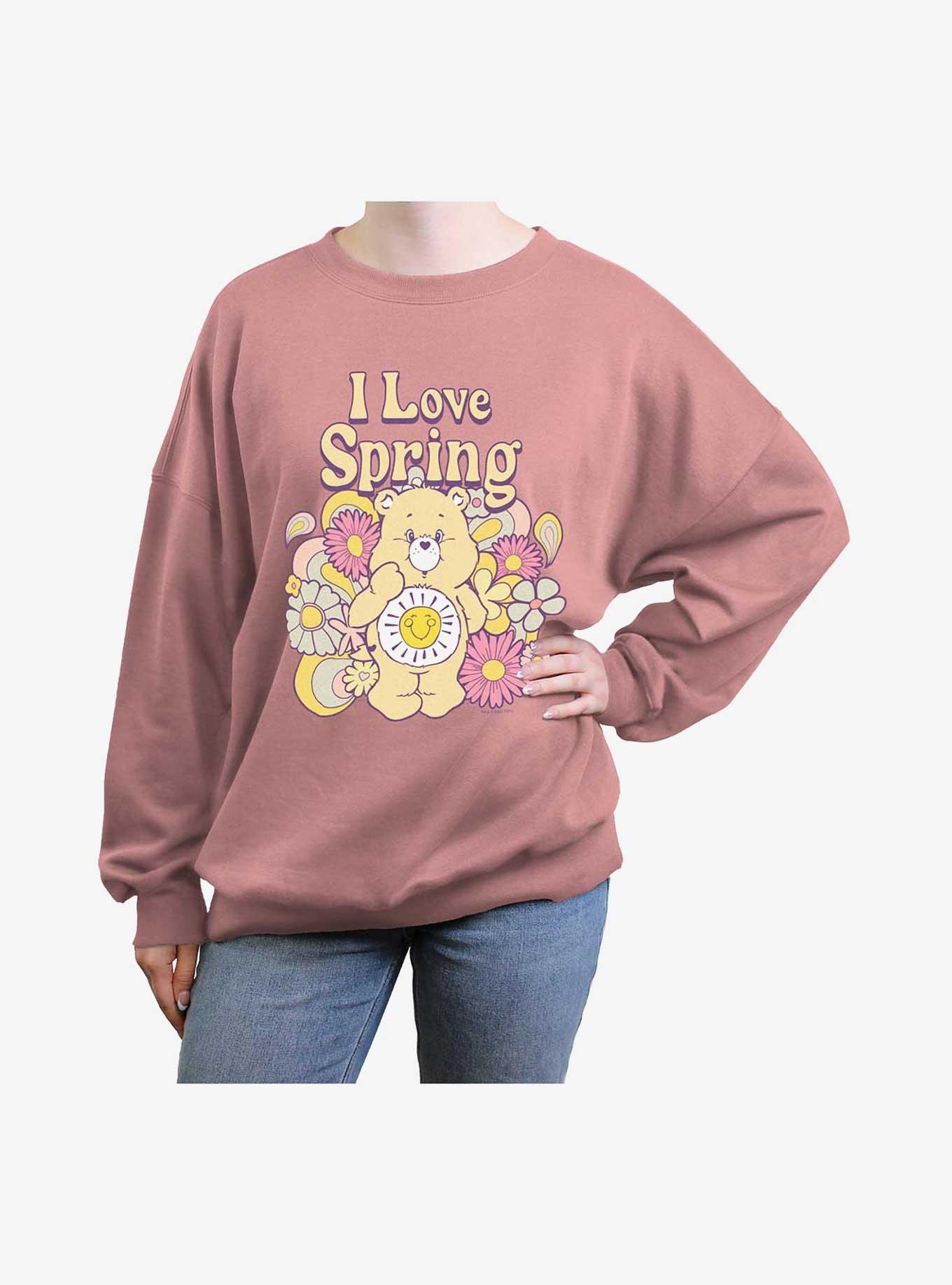 Care Bears Love Spring Funshine Girls Oversized Sweatshirt, , hi-res