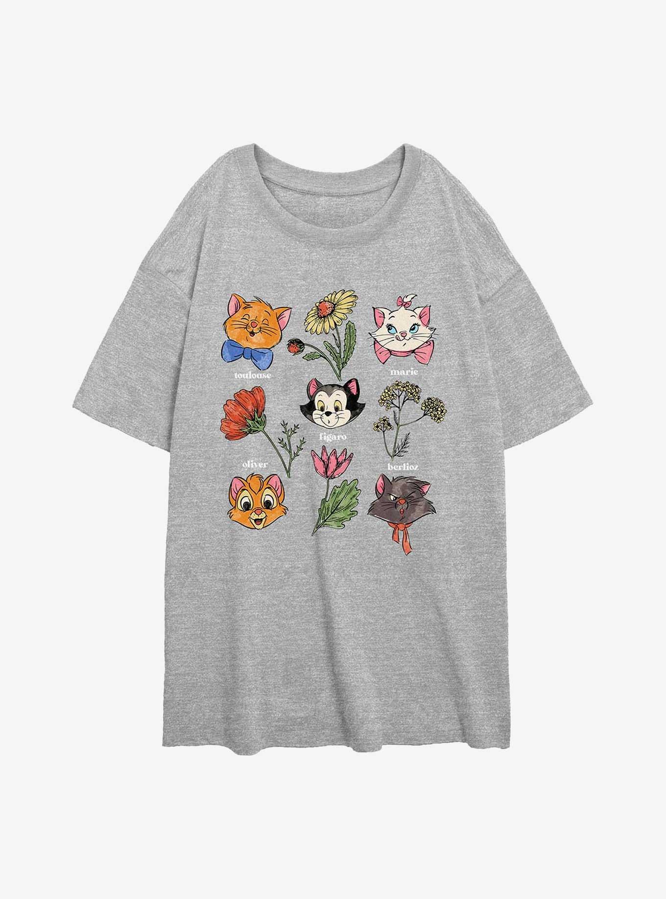 Disney The AristoCats Botanical Girls Oversized T-Shirt, , hi-res