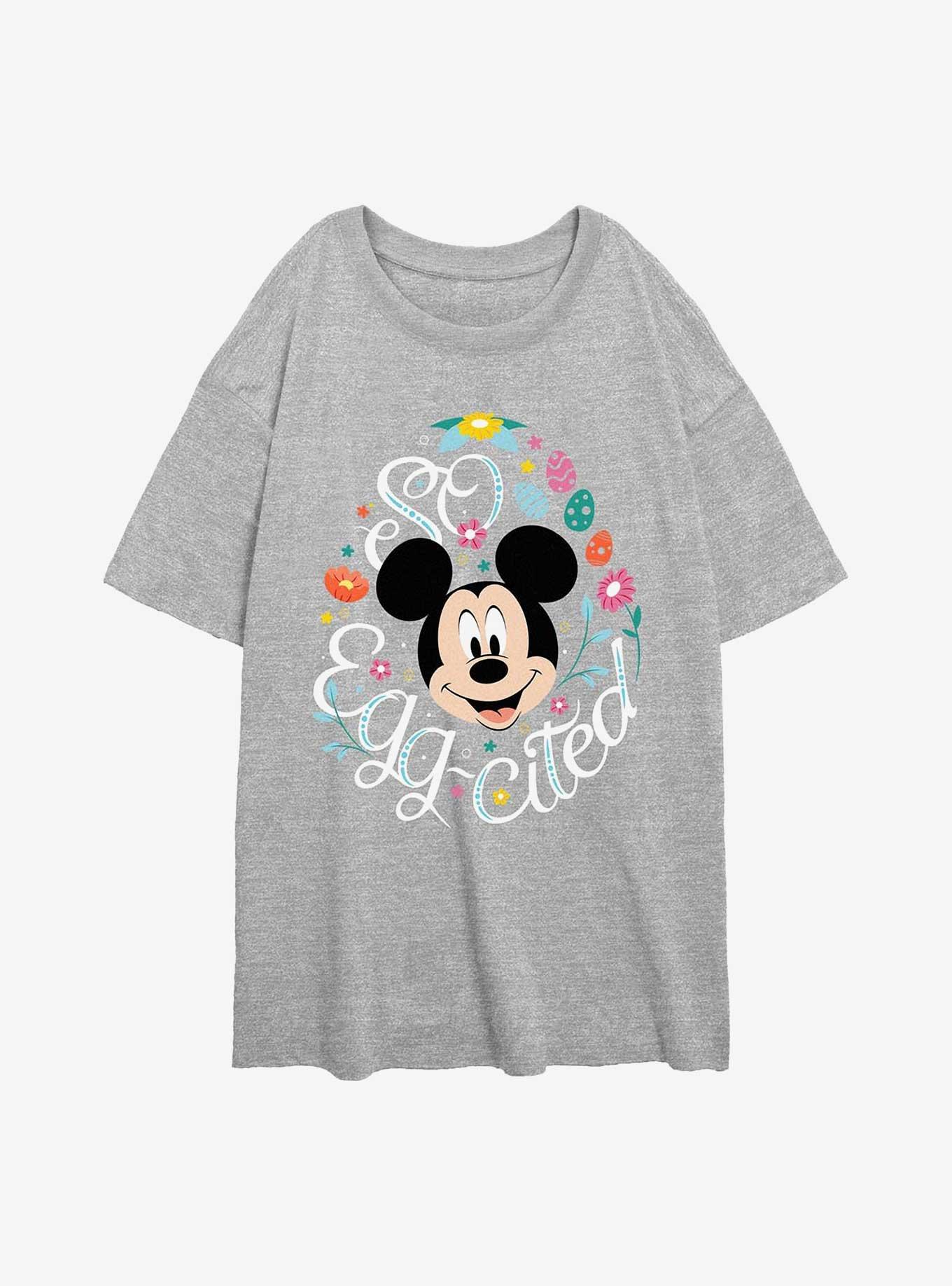 Disney Mickey Mouse So Egg-Cited Girls Oversized T-Shirt, , hi-res