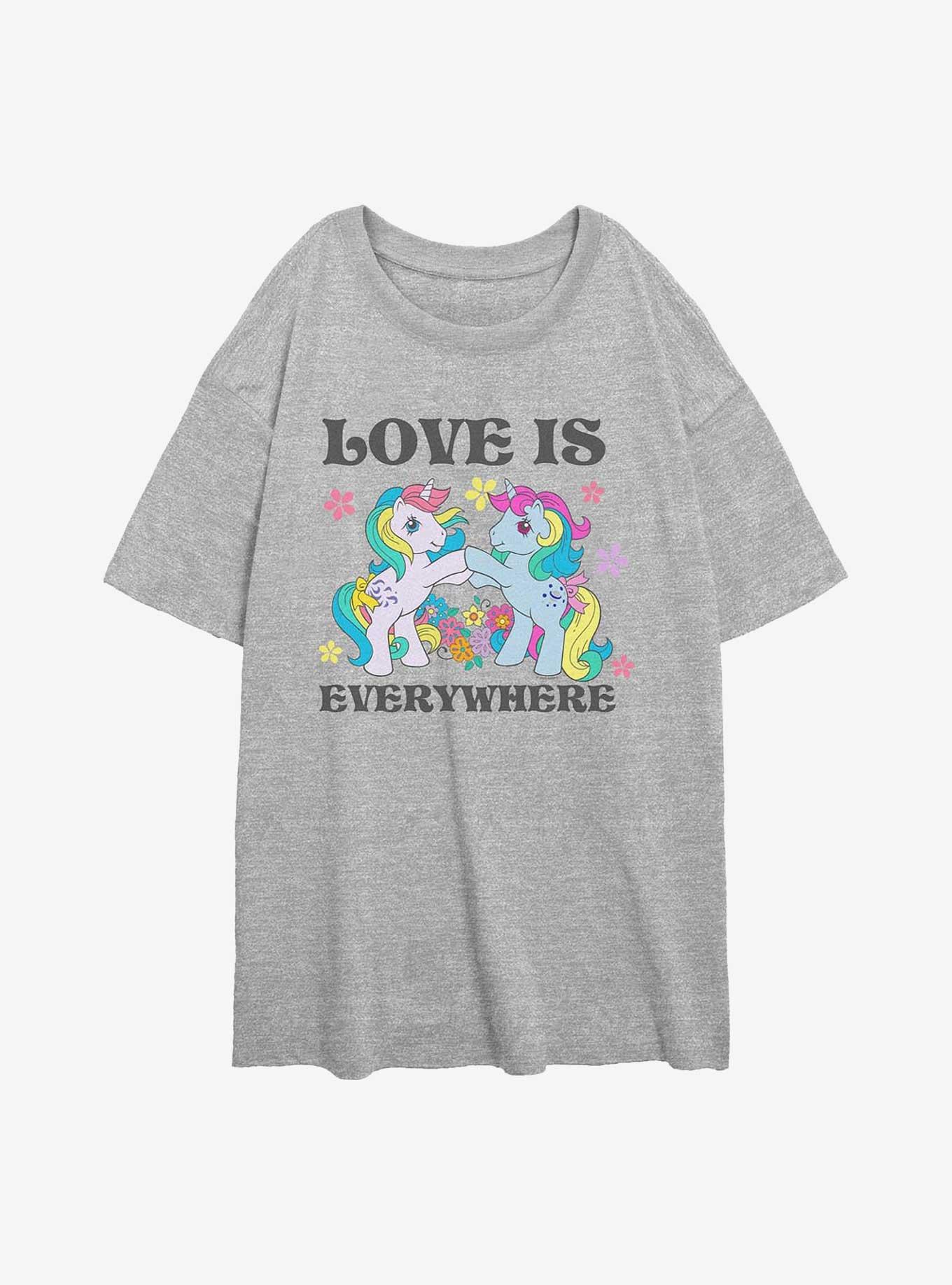 My Little Pony Love Is Everywhere Girls Oversized T-Shirt, , hi-res