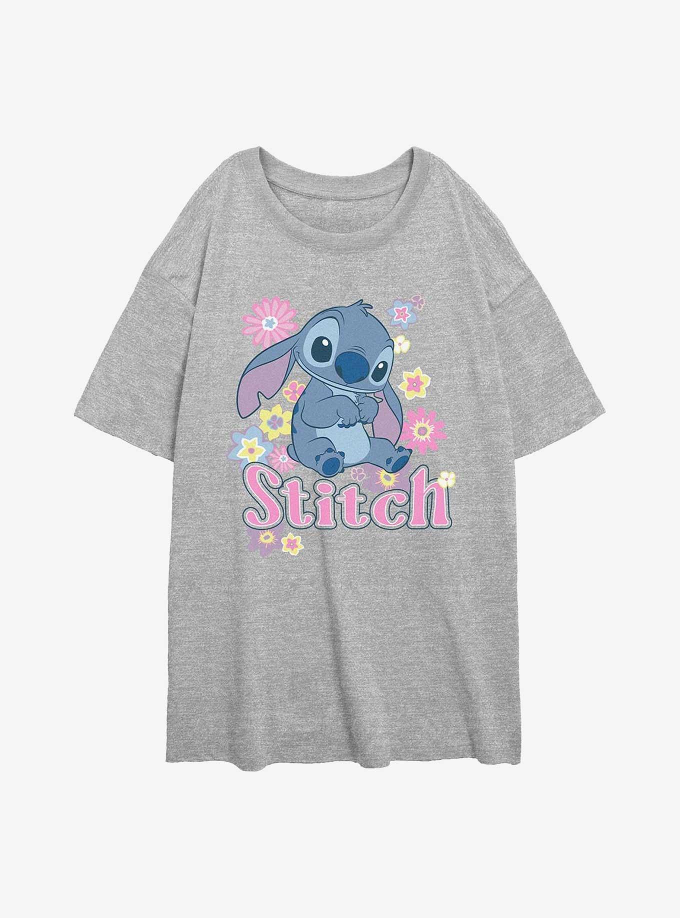 Disney Lilo & Stitch Spring Time Girls Oversized T-Shirt, , hi-res