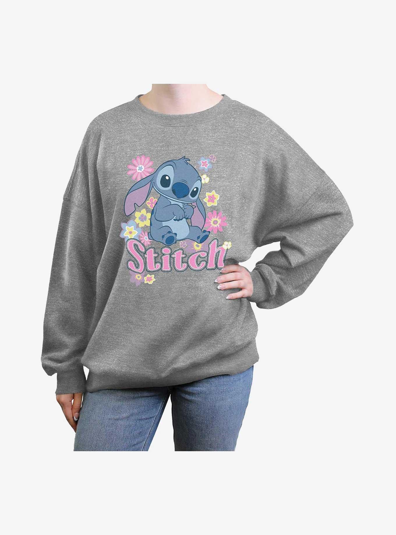 Disney Lilo & Stitch Spring Time Girls Oversized Sweatshirt, , hi-res