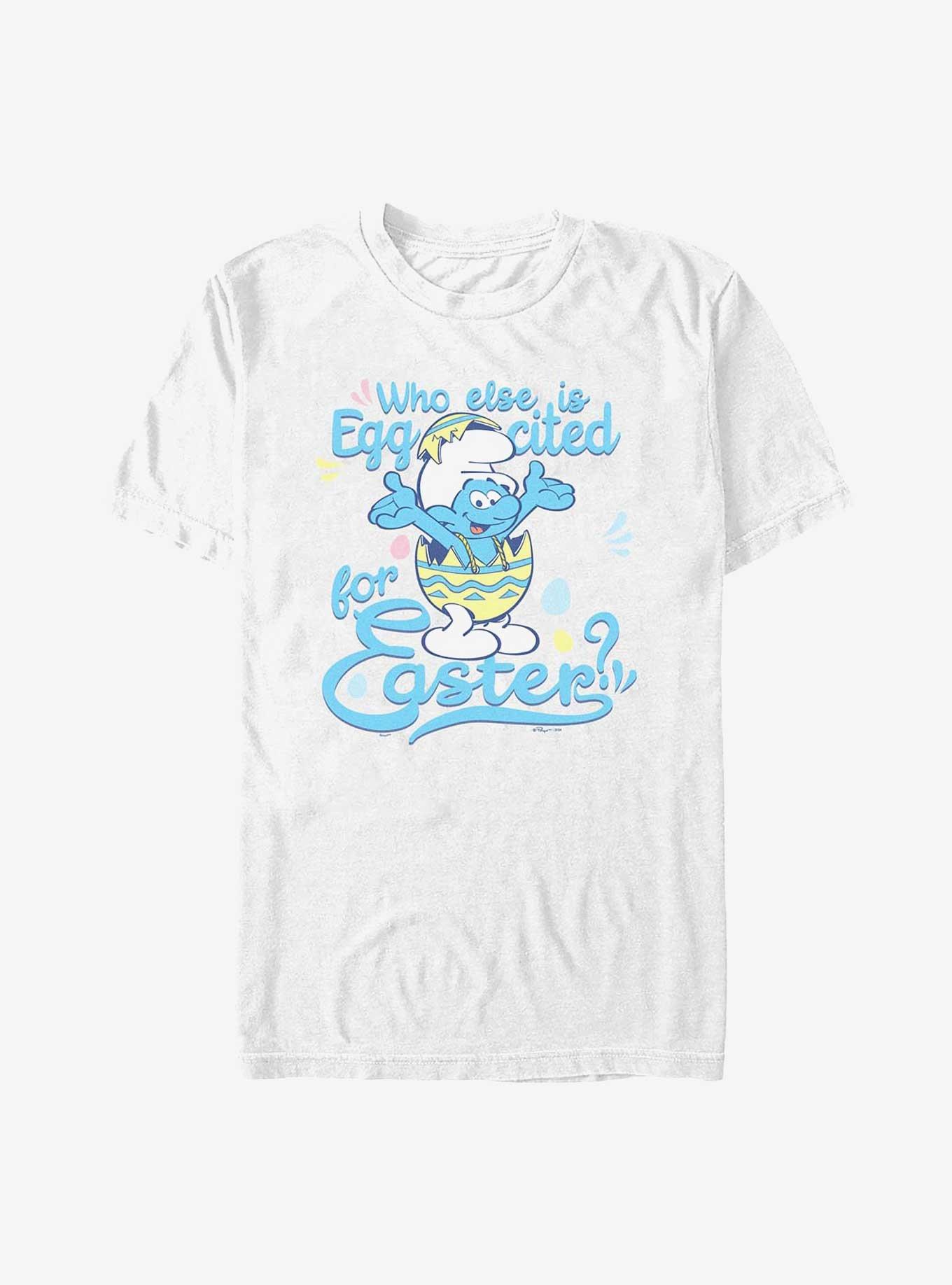 The Smurfs Eggcited For Easter T-Shirt, , hi-res