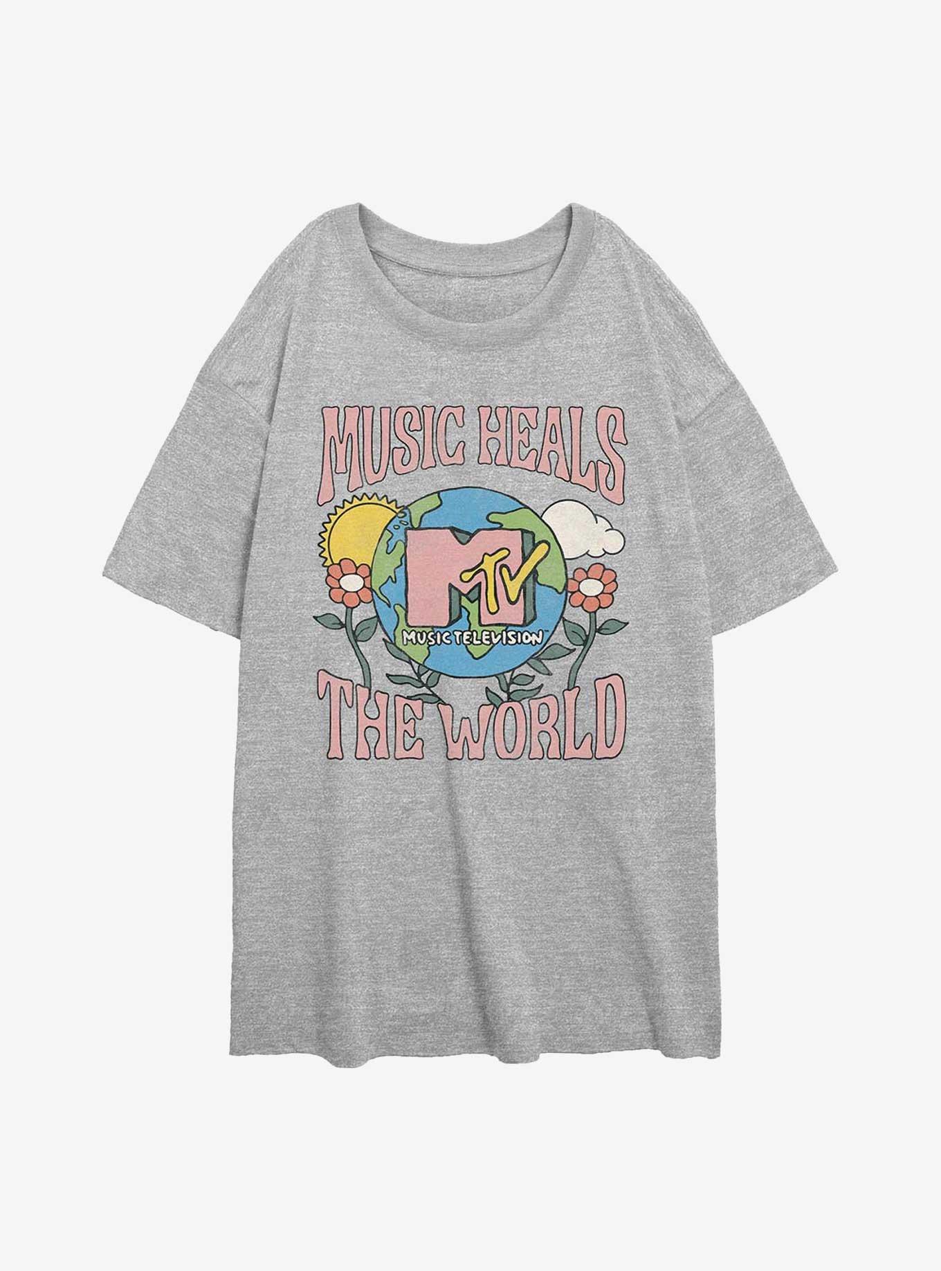 MTV Music Heals Girls Oversized T-Shirt, , hi-res