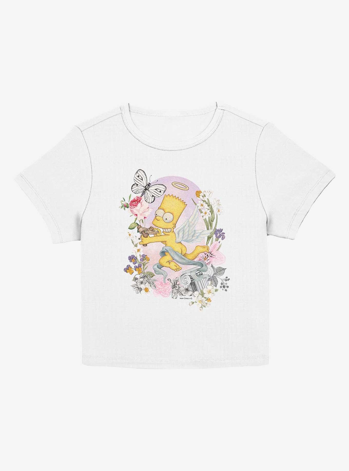 The Simpsons Cherub Bart Girls Baby T-Shirt, , hi-res