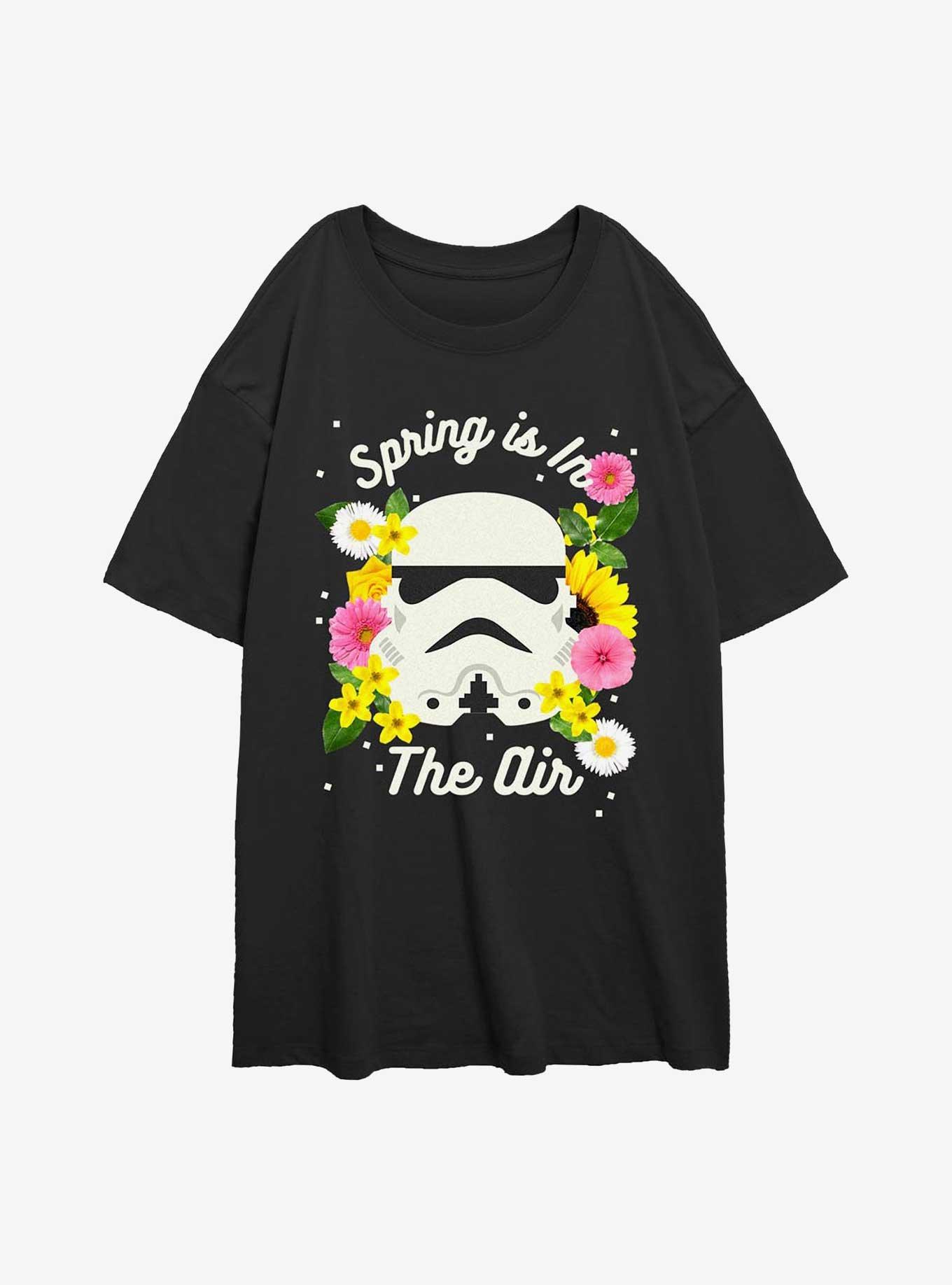 Star Wars Spring Stormtrooper Girls Oversized T-Shirt, , hi-res