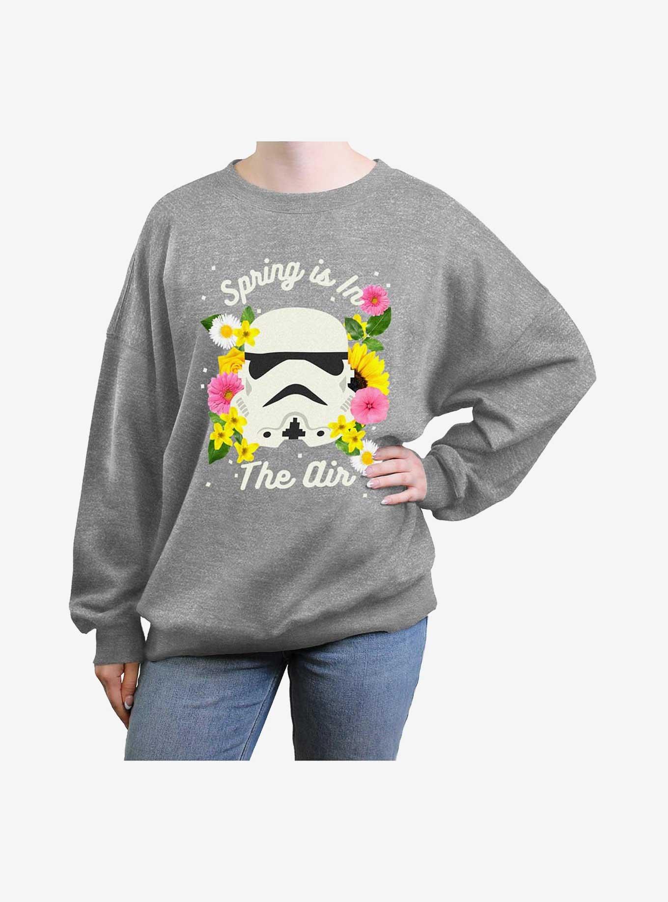 Star Wars Spring Stormtrooper Girls Oversized Sweatshirt, , hi-res