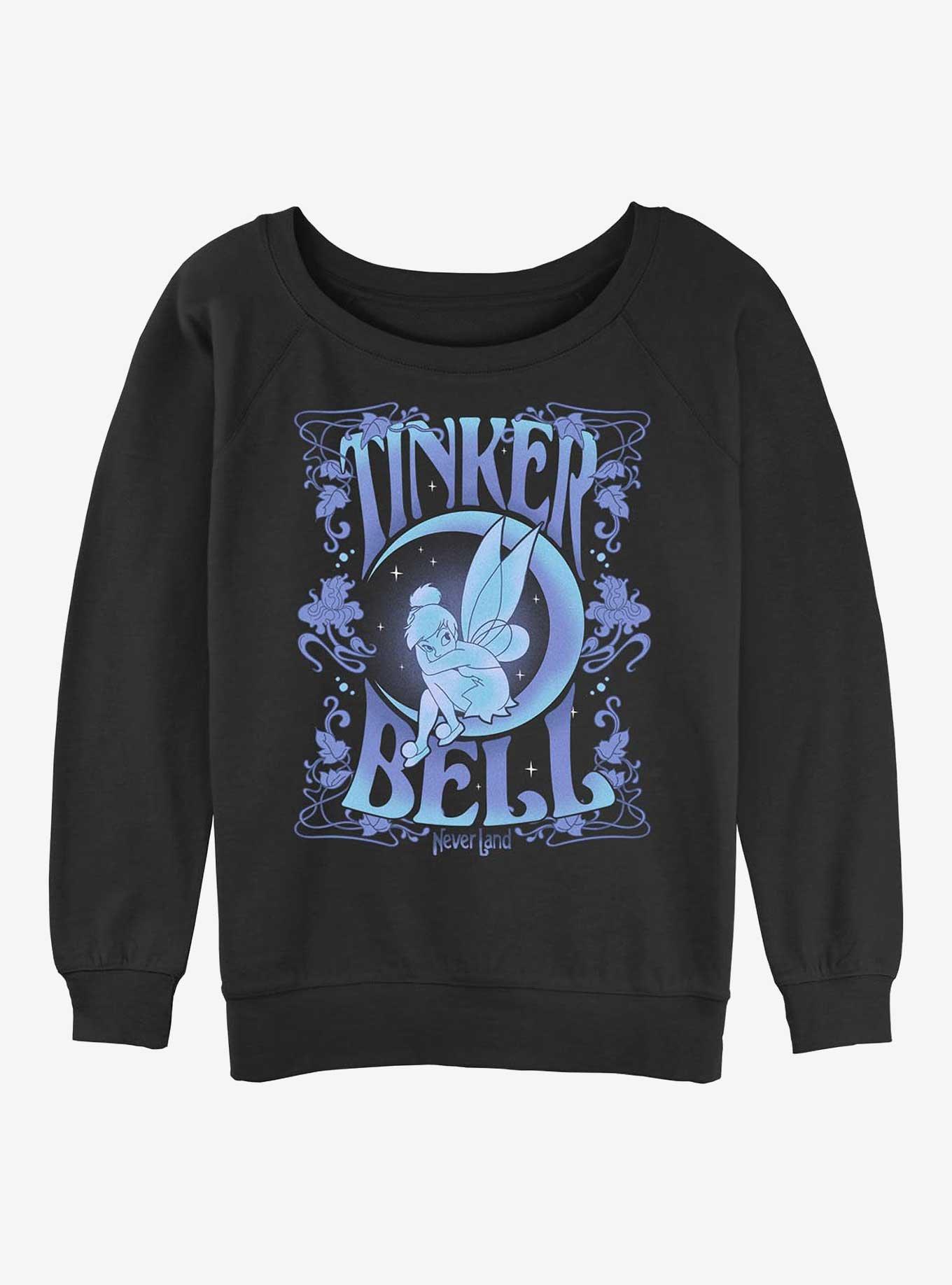 Disney Tinker Bell Nouveau Poster Girls Slouchy Sweatshirt, , hi-res